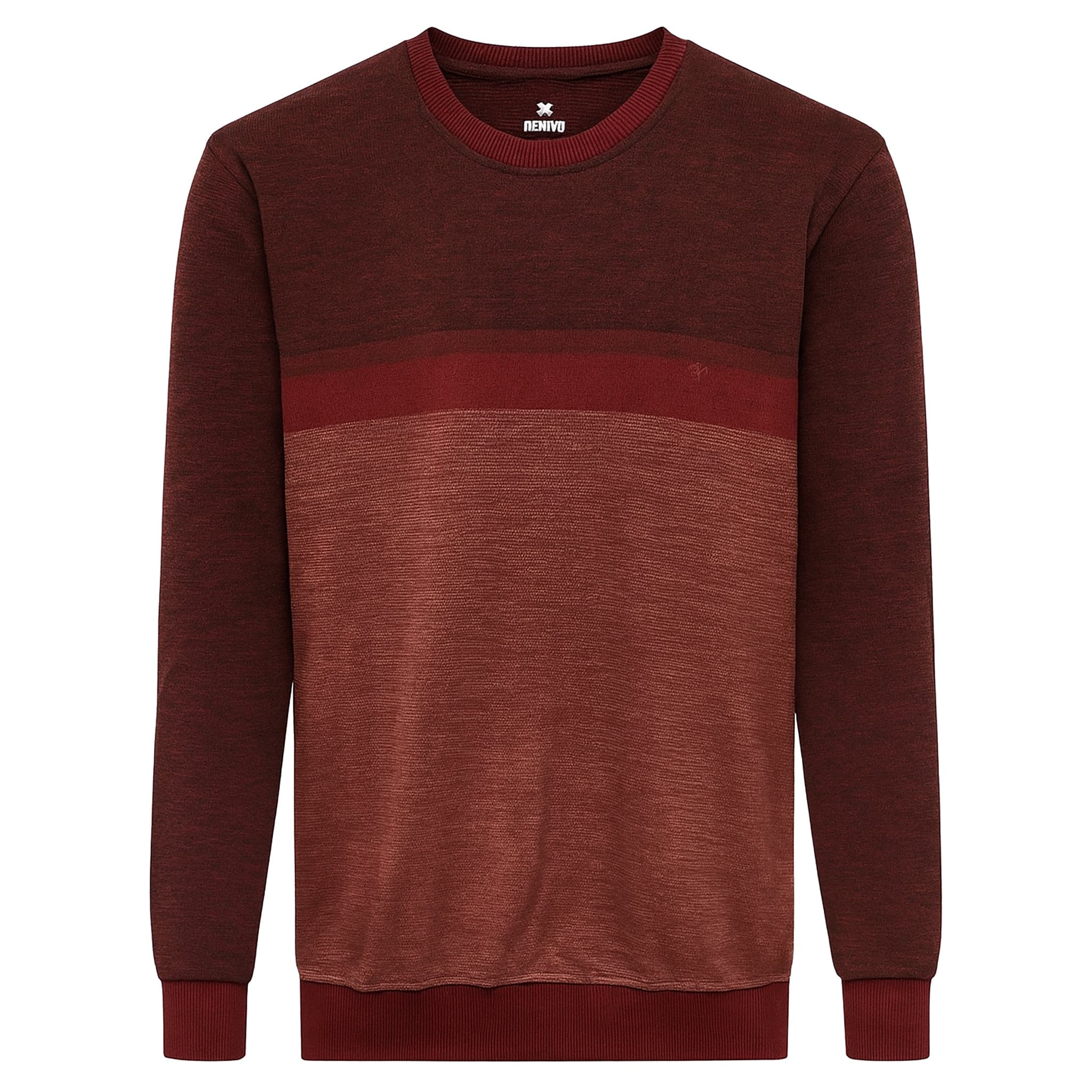 MADE IN TURKEY T PL Red / M Sylank Men’s Sweater-Crew neck