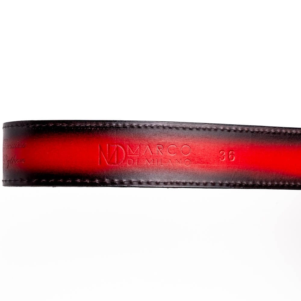 Marco Di Milano Arkansas Belt BlackCherry