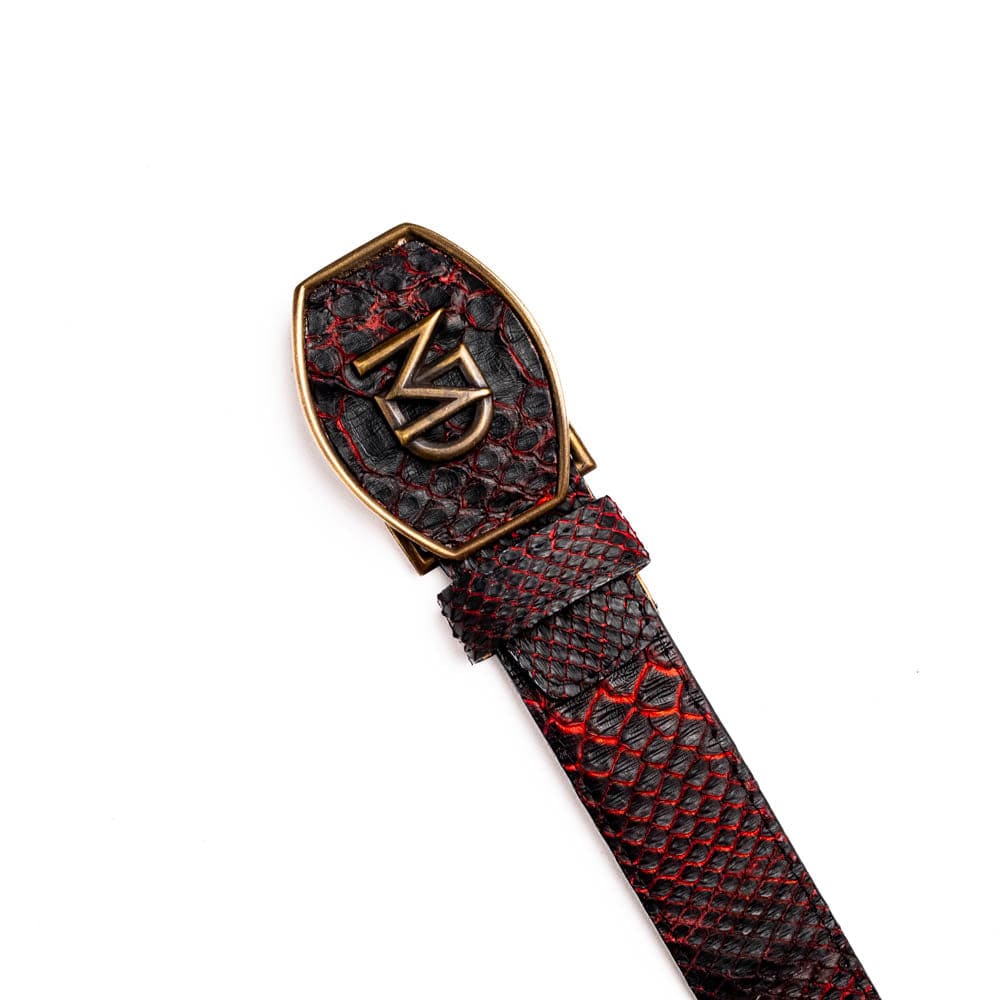 Marco Di Milano Arkansas Belt BlackCherry