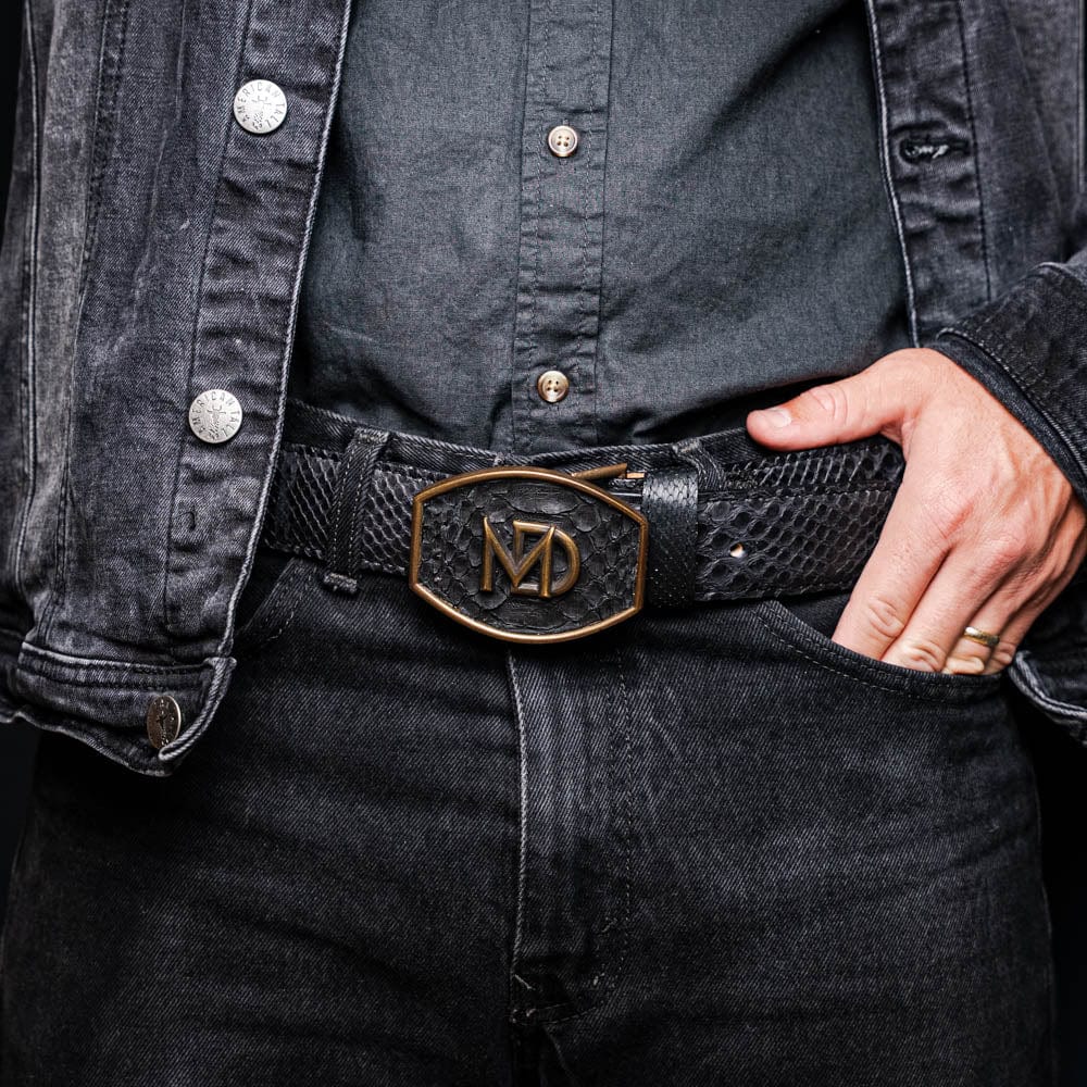 Marco Di Milano Belts Arkansas Belt Black