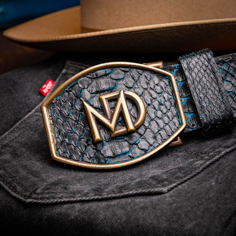 Marco Di Milano Belts Arkansas Belt Black / Blue