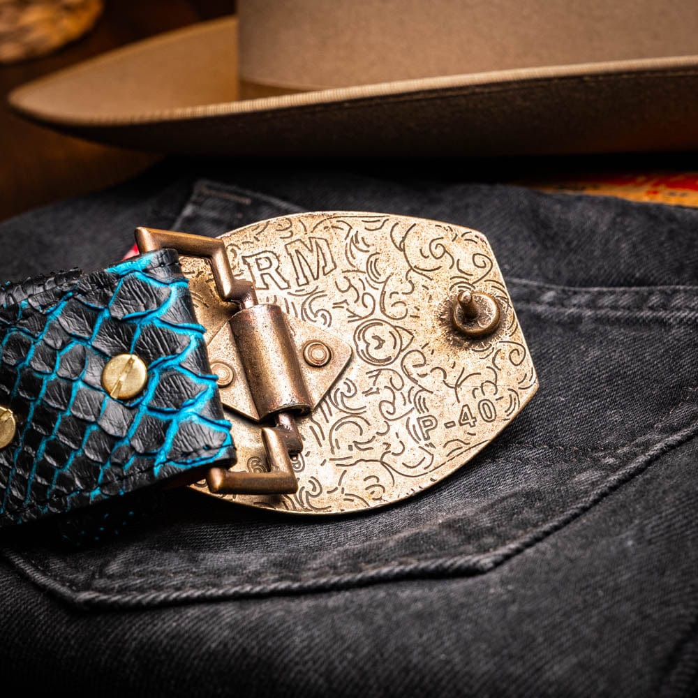 Marco Di Milano Belts Arkansas Belt Black / Blue