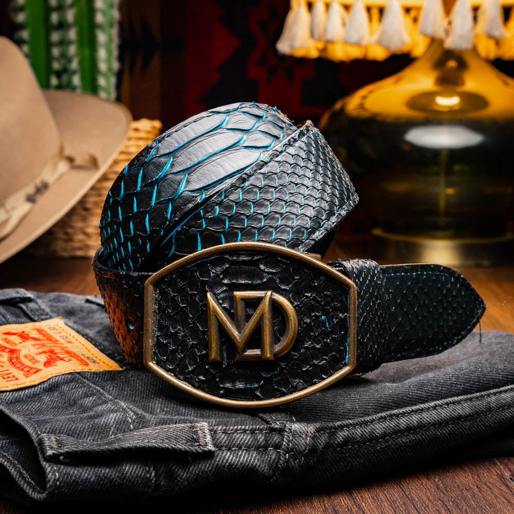 Marco Di Milano Belts Arkansas Belt Black / Blue