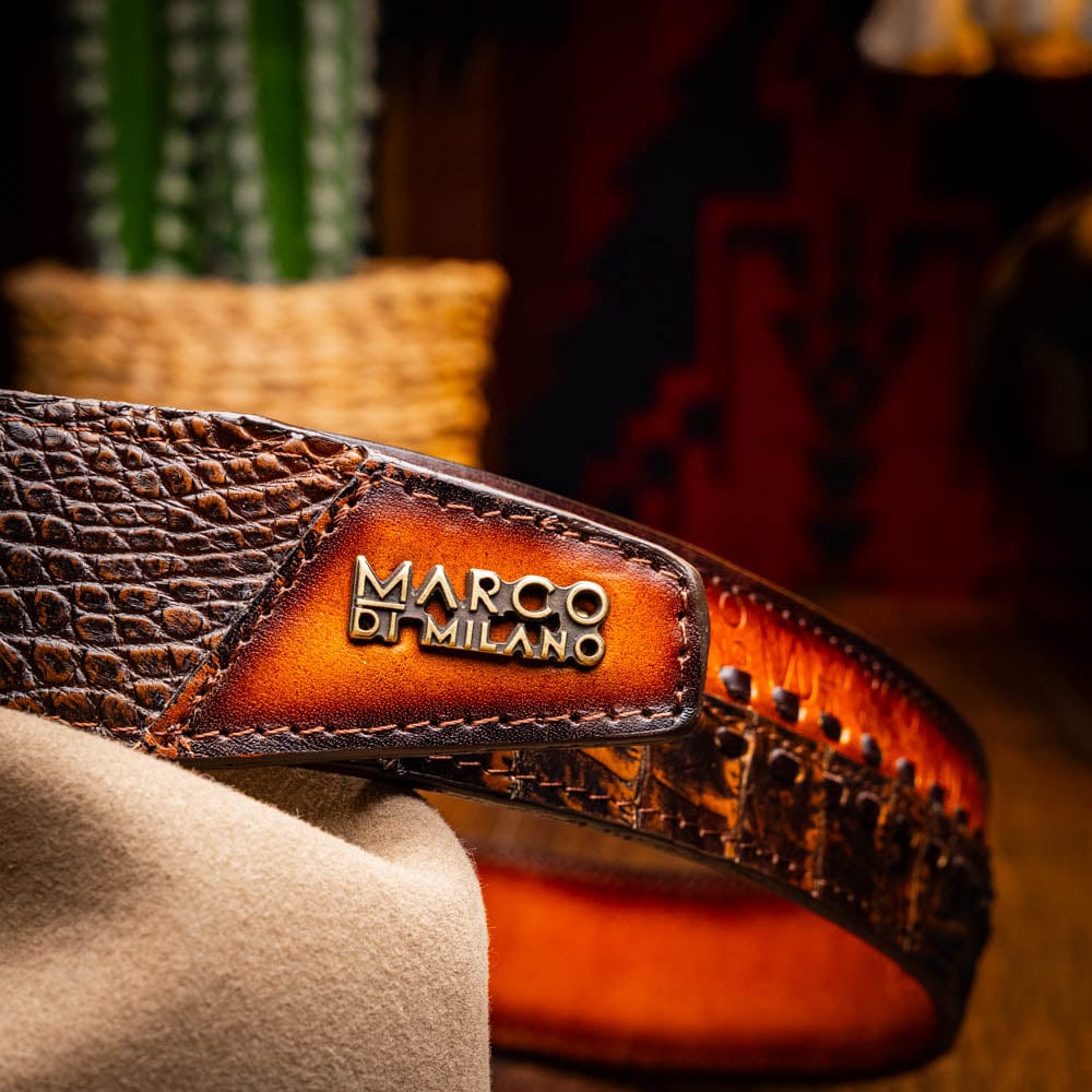 Marco Di Milano Belts Montana Belt Aged Brown