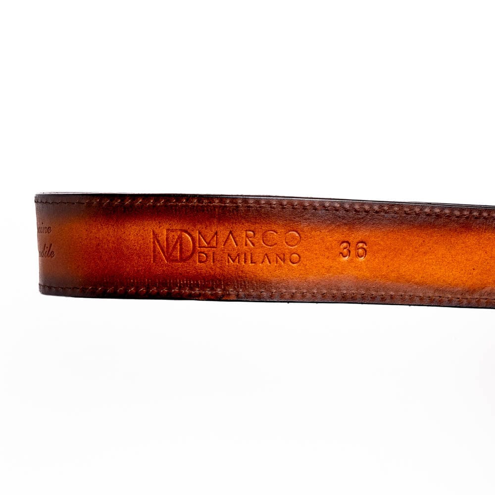 Marco Di Milano Belts Montana Belt Aged Brown