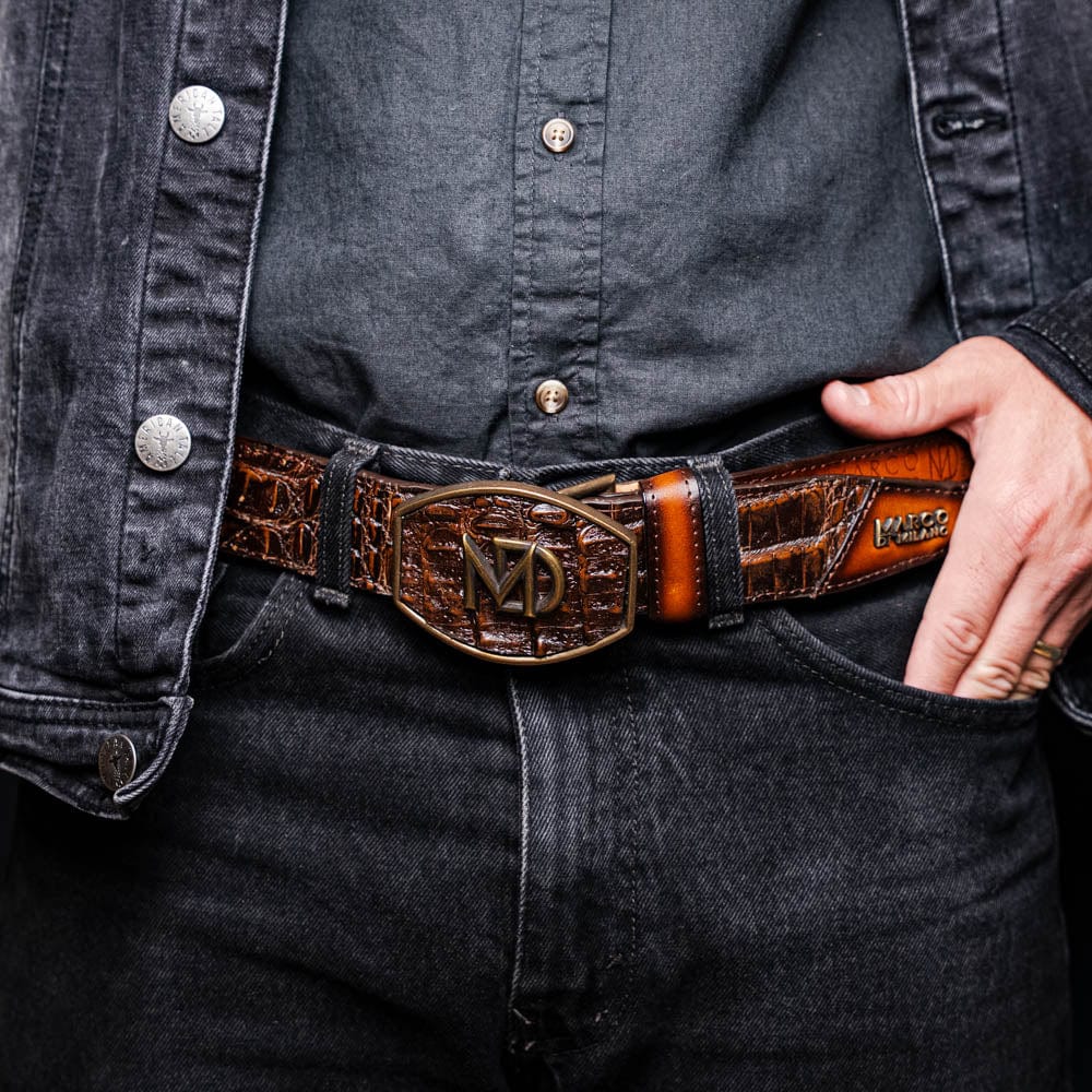 Marco Di Milano Belts Texas Belt Aged Brown