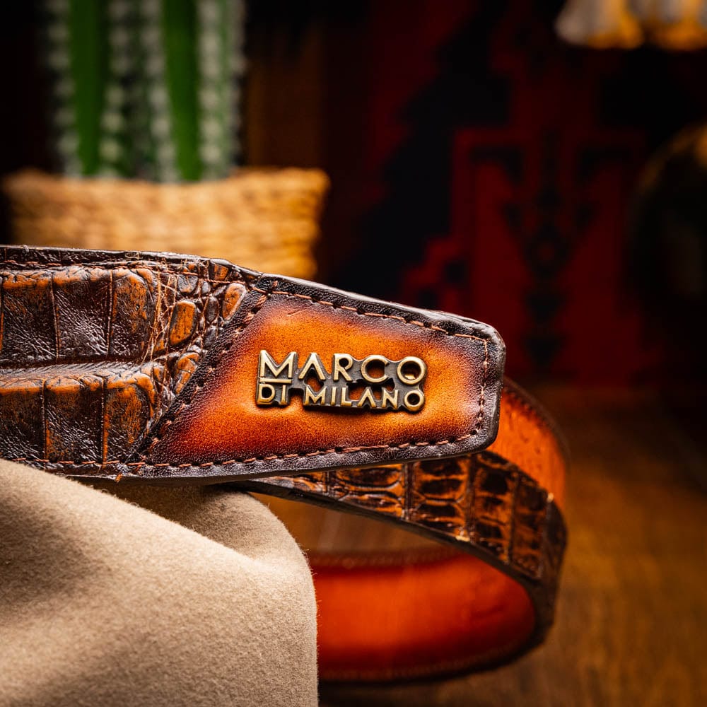 Marco Di Milano Belts Texas Belt Aged Brown