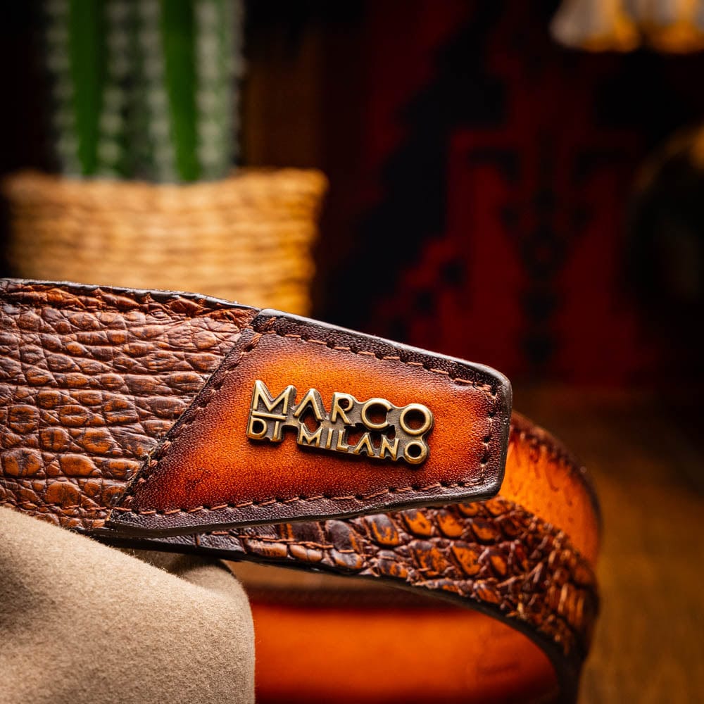Marco Di Milano Belts Texas Belt Aged Maple