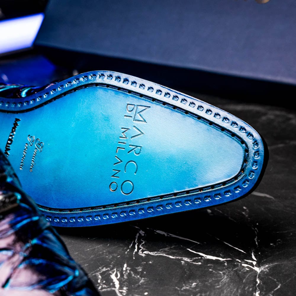 Marco Di Milano Shoes Olivieri Royal Blue
