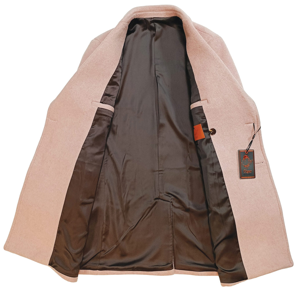 MARENZIO GROUP, INC. J O C Cigar Men’s Double-Breasted Wool Blend Overcoat TC-1501