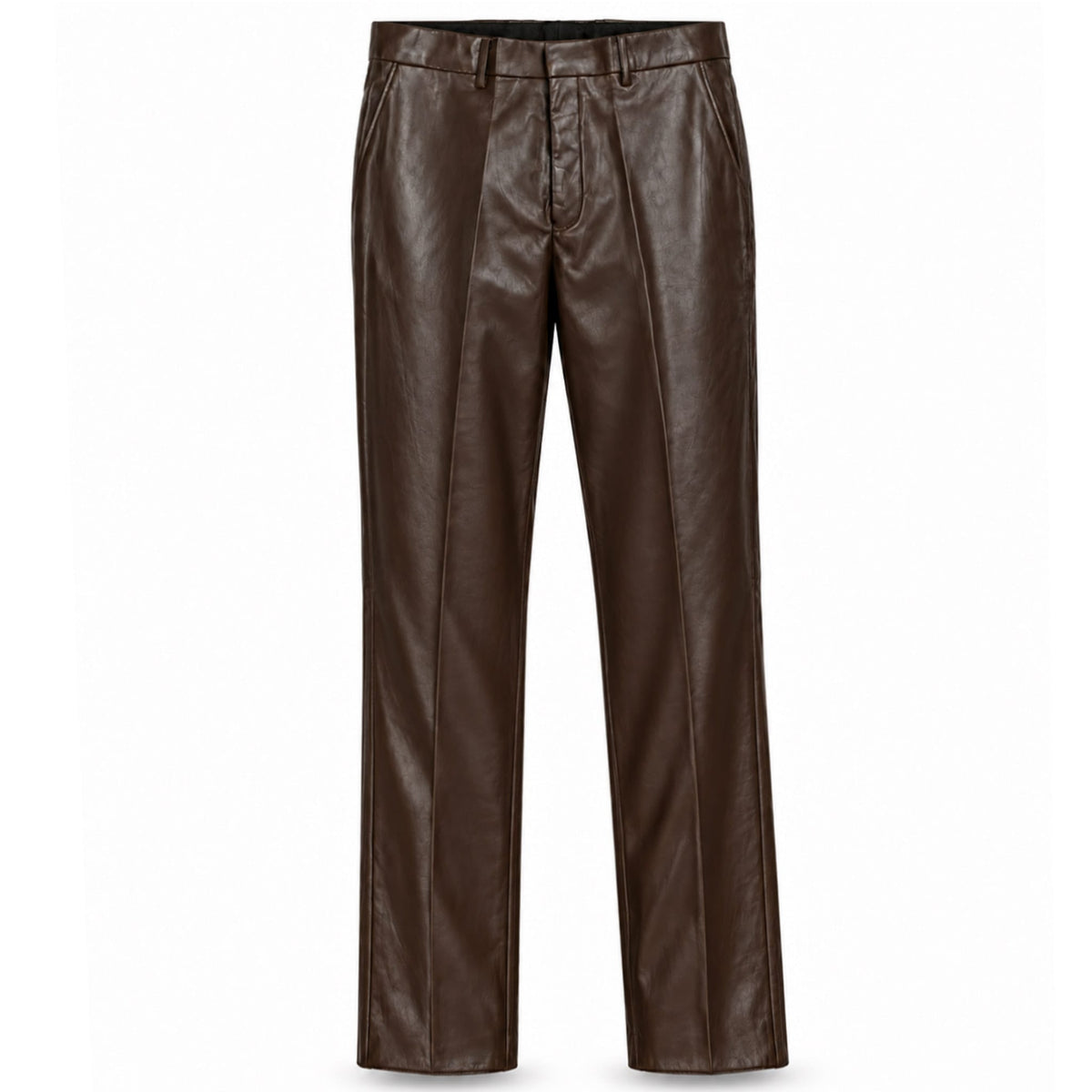 MARENZIO GROUP, INC. O F L Cigar Men’s Faux Leather 2-Piece Walking Suit-Brx8021