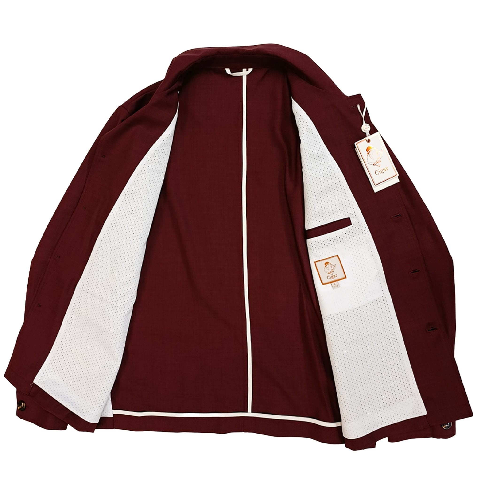 MARENZIO GROUP, INC. O F L Cigar Men’s Two-Piece Set Suit-Cjp-767