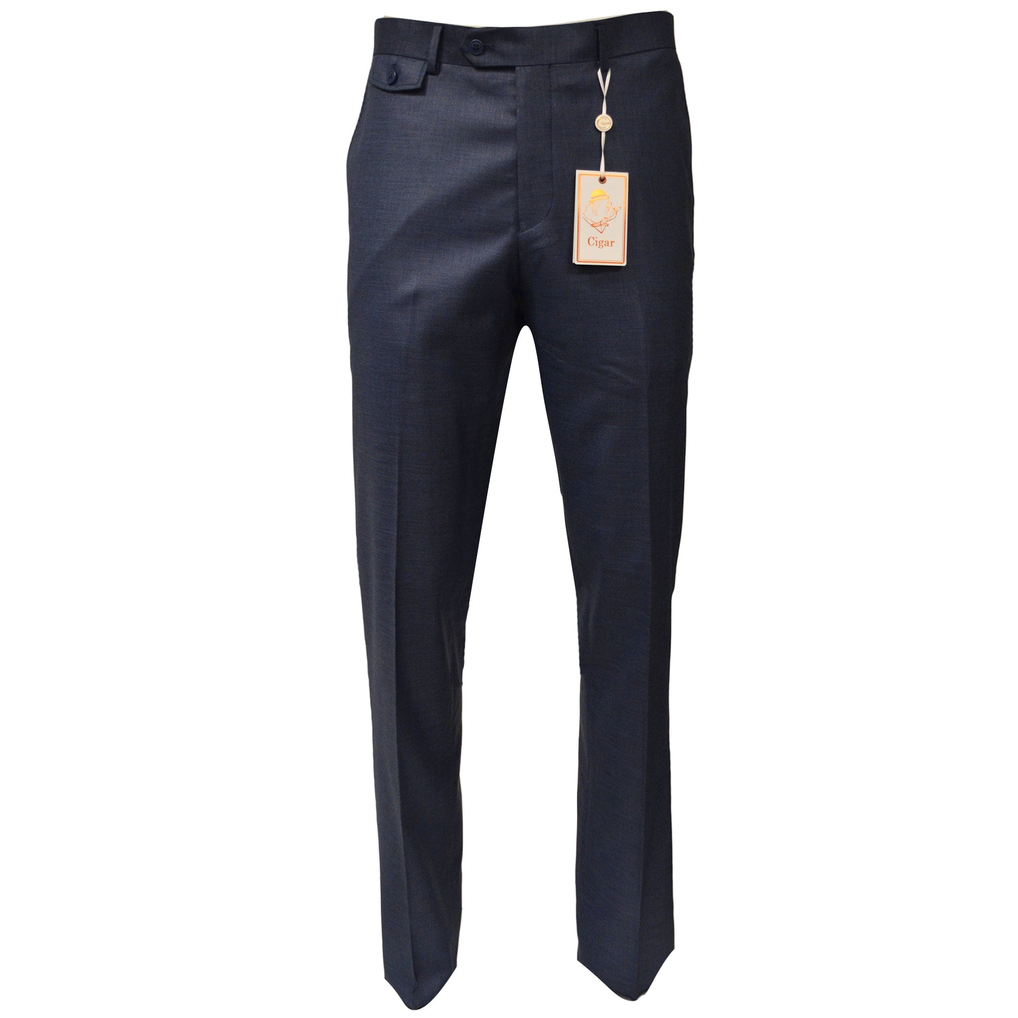 mens relaxed fit dress pants Relaxed Brown Stretch Suit Pant
