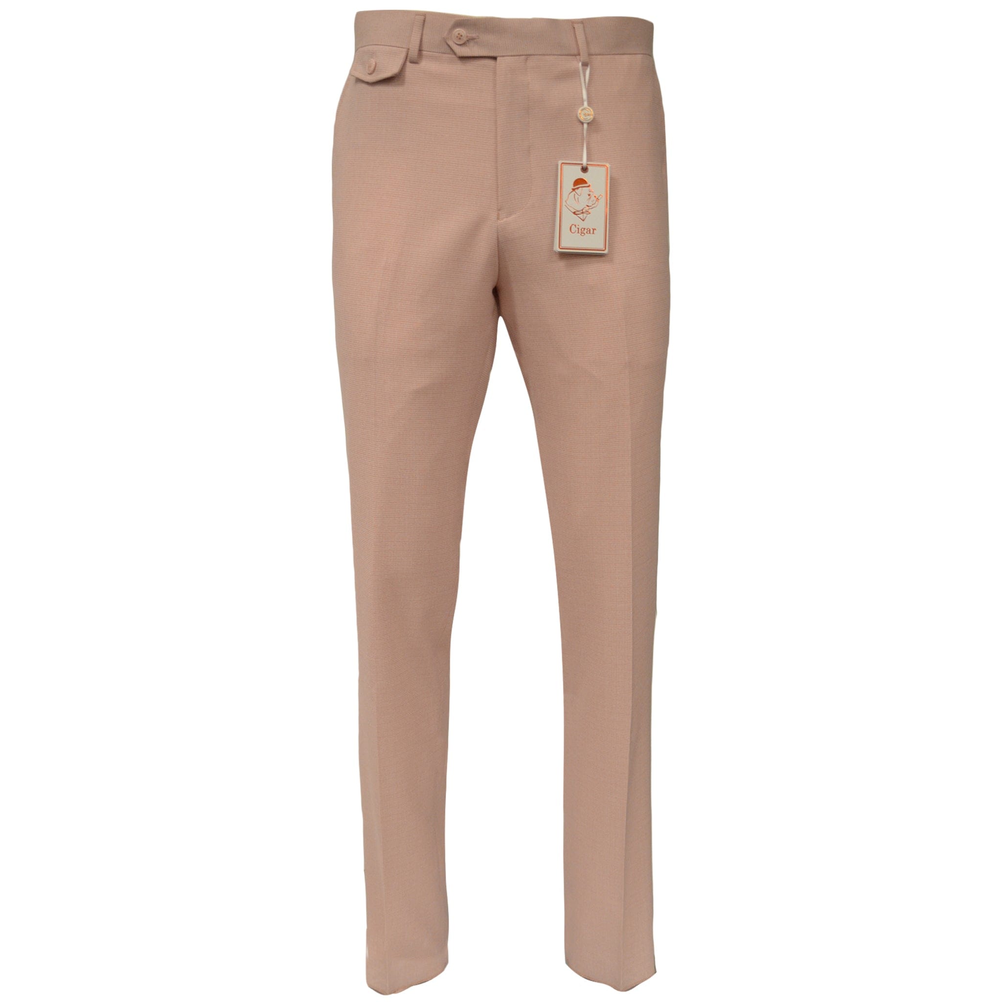 MARENZIO GROUP, INC. P CS PINK / 32 CGR RELAXED FIT DRESS PANTS/SL-829