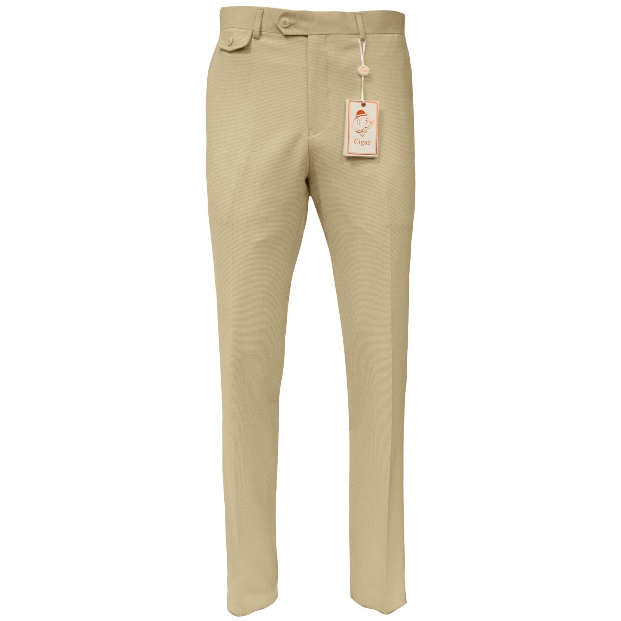 MARENZIO GROUP, INC. P CS SAND / 32 CGR RELAXED FIT DRESS PANTS/SL-829