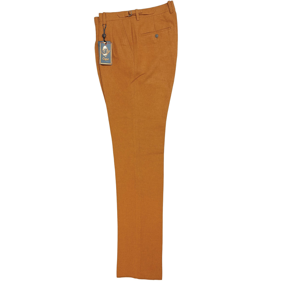 MARENZIO GROUP, INC. P D M Cigar Men’s Textured Pleated Dress Pants – PSL960