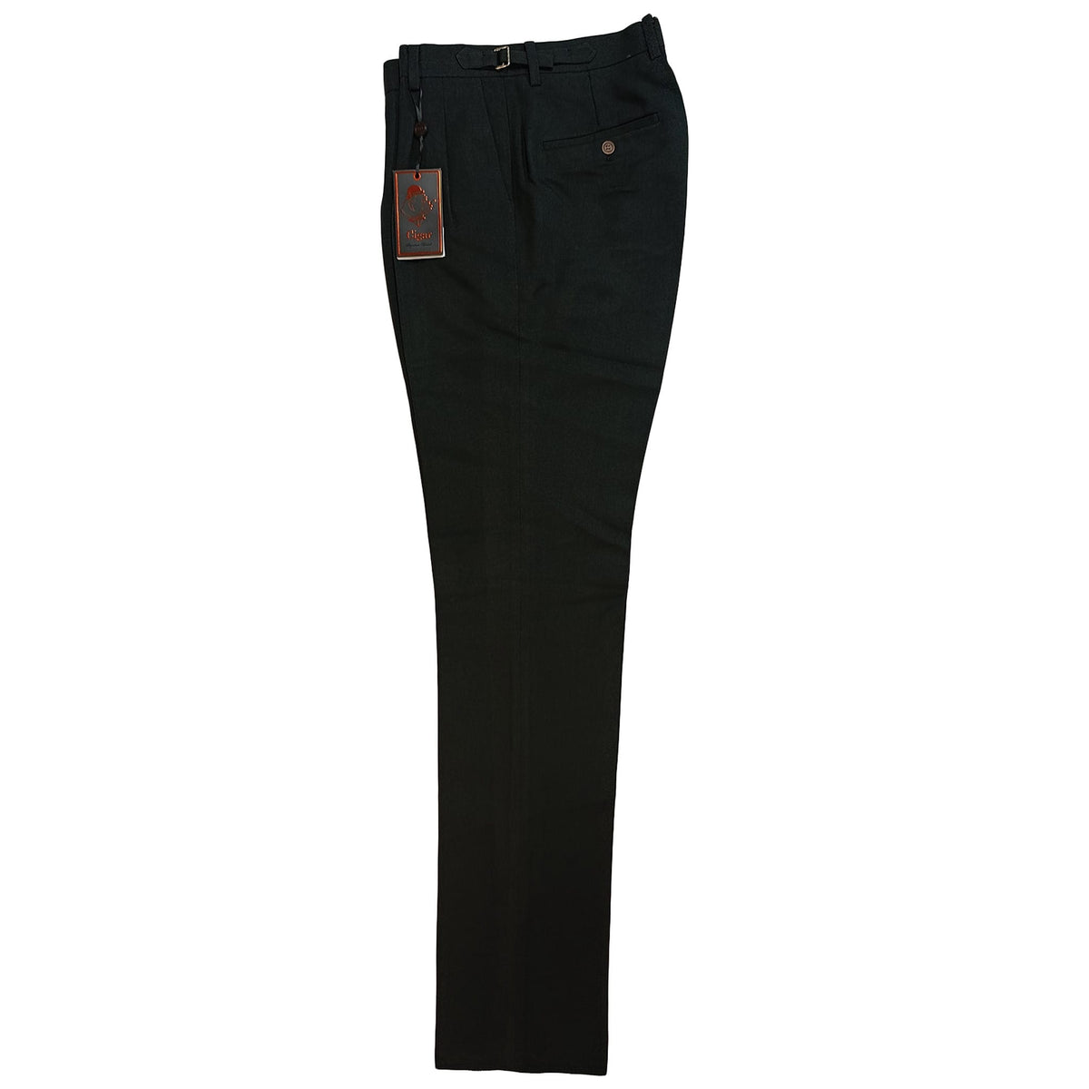 MARENZIO GROUP, INC. P D M Cigar Men’s Textured Pleated Dress Pants – PSL960
