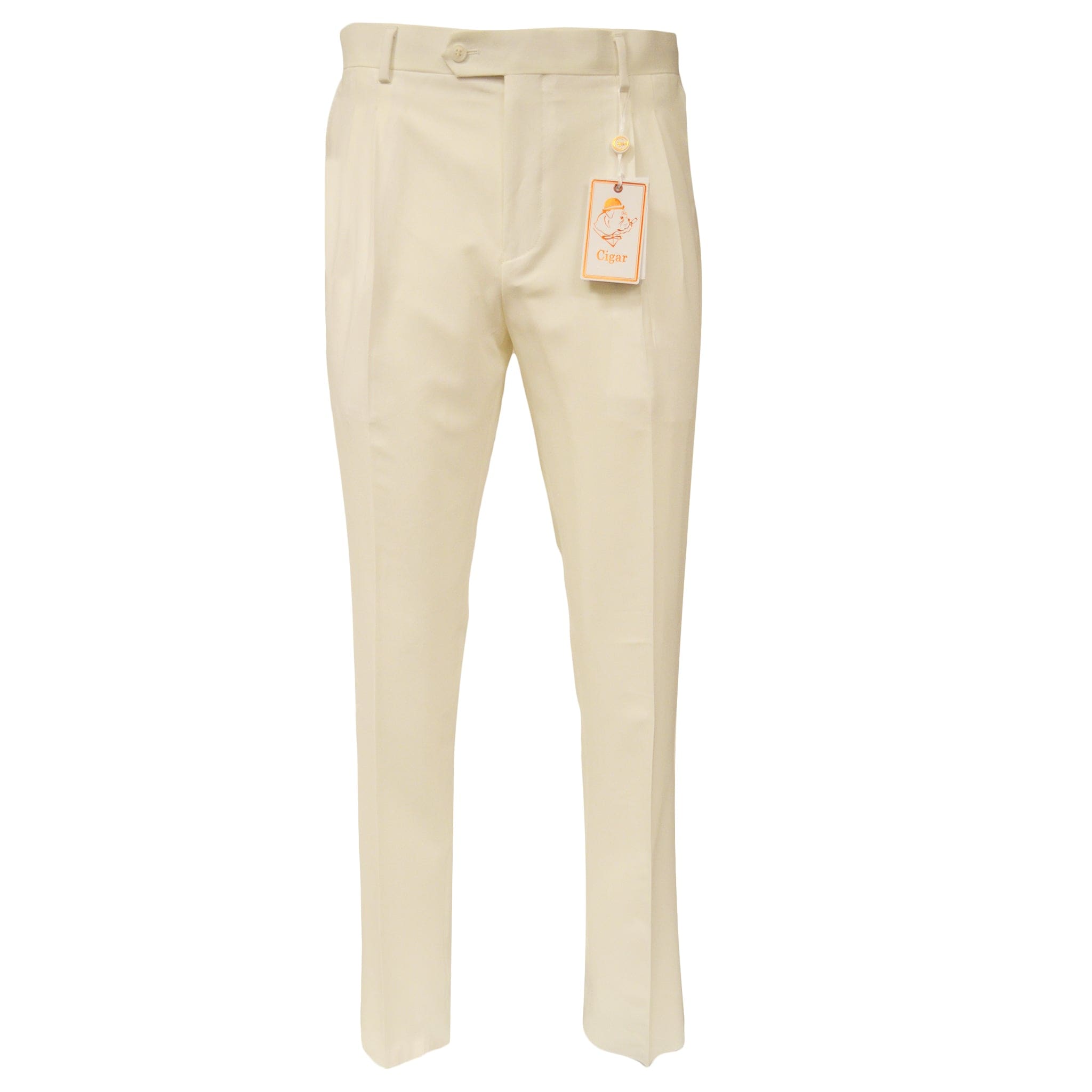 mens relaxed fit dress pants Relaxed Brown Stretch Suit Pant