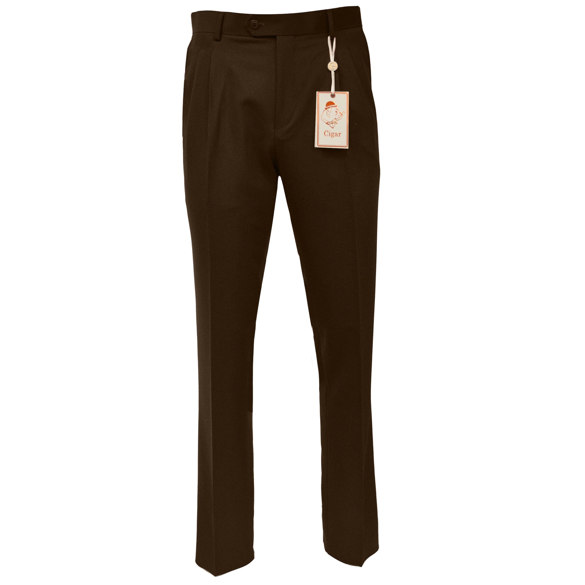 MARENZIO GROUP, INC. P DM BROWN / 32 CGR DRESS RELAX FIT PANTS/PSL-830