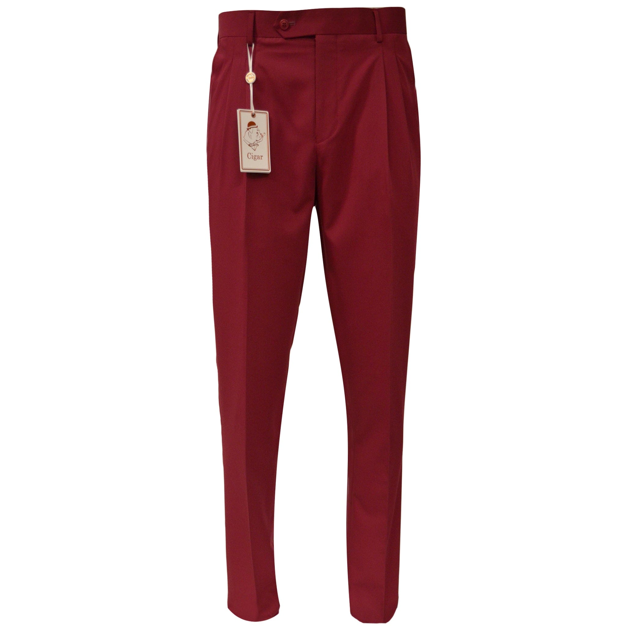 MARENZIO GROUP, INC. P DM MAGENTA / 32 CGR DRESS RELAX FIT PANTS/PSL-830