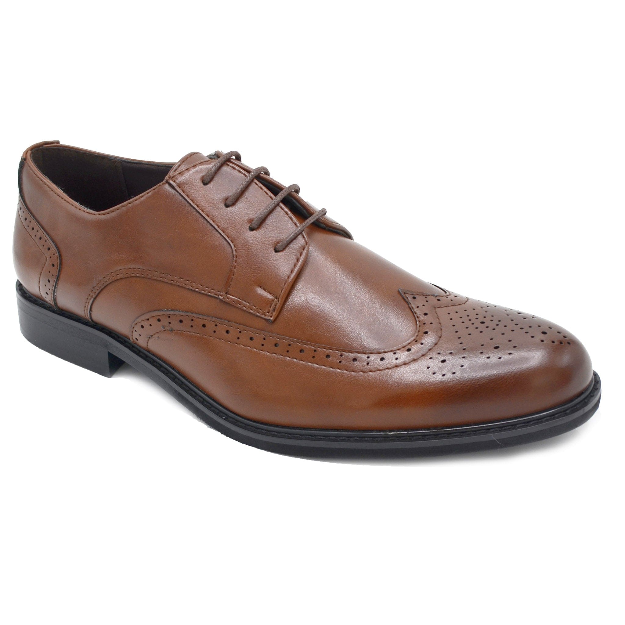 MARINA IMPORT F T BROWN / 8.5 MARIO ROSSI DRESS SHOES/Amf48