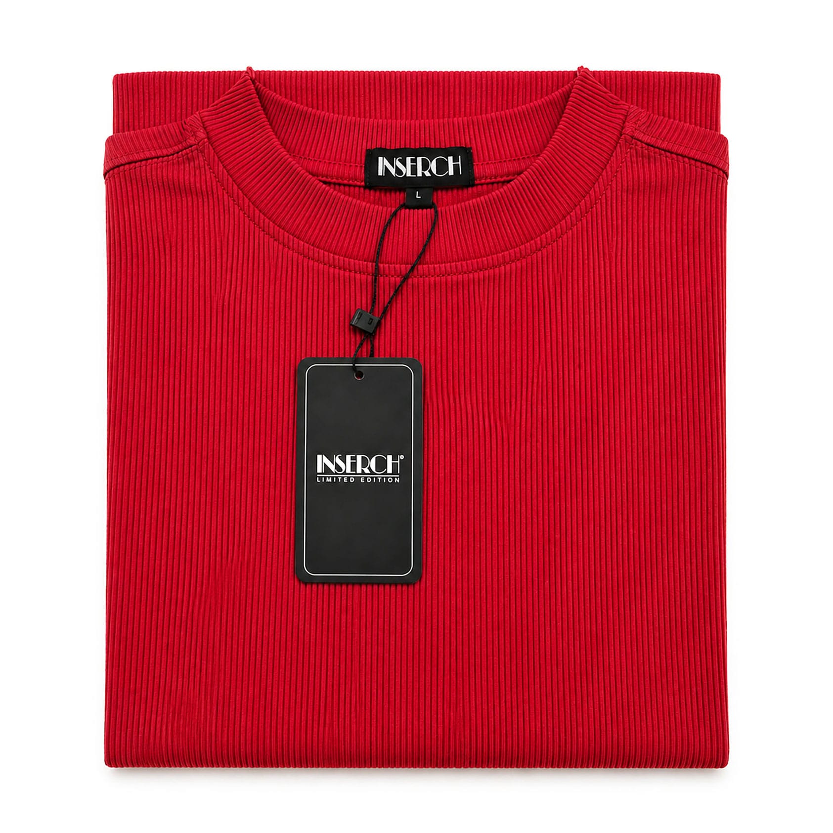 MERC USA, INC INSEARCH T P S Inserch Men’s Ribbed Short Sleeve Knit Shirt-T299