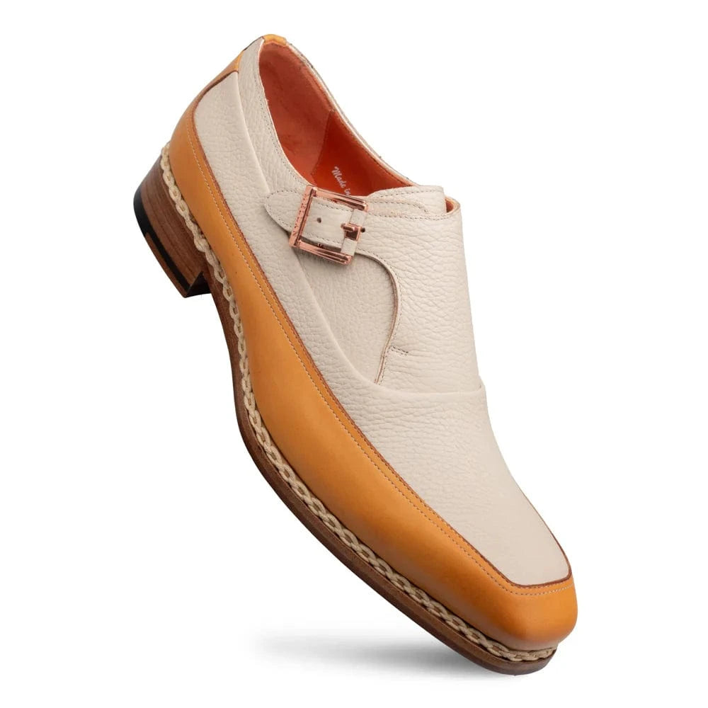 MEZLAN F T Cadena Two-Tone Monk Strap/21590