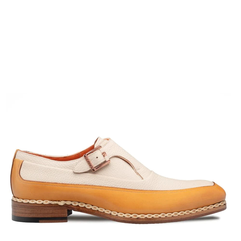 MEZLAN F T Cadena Two-Tone Monk Strap/21590
