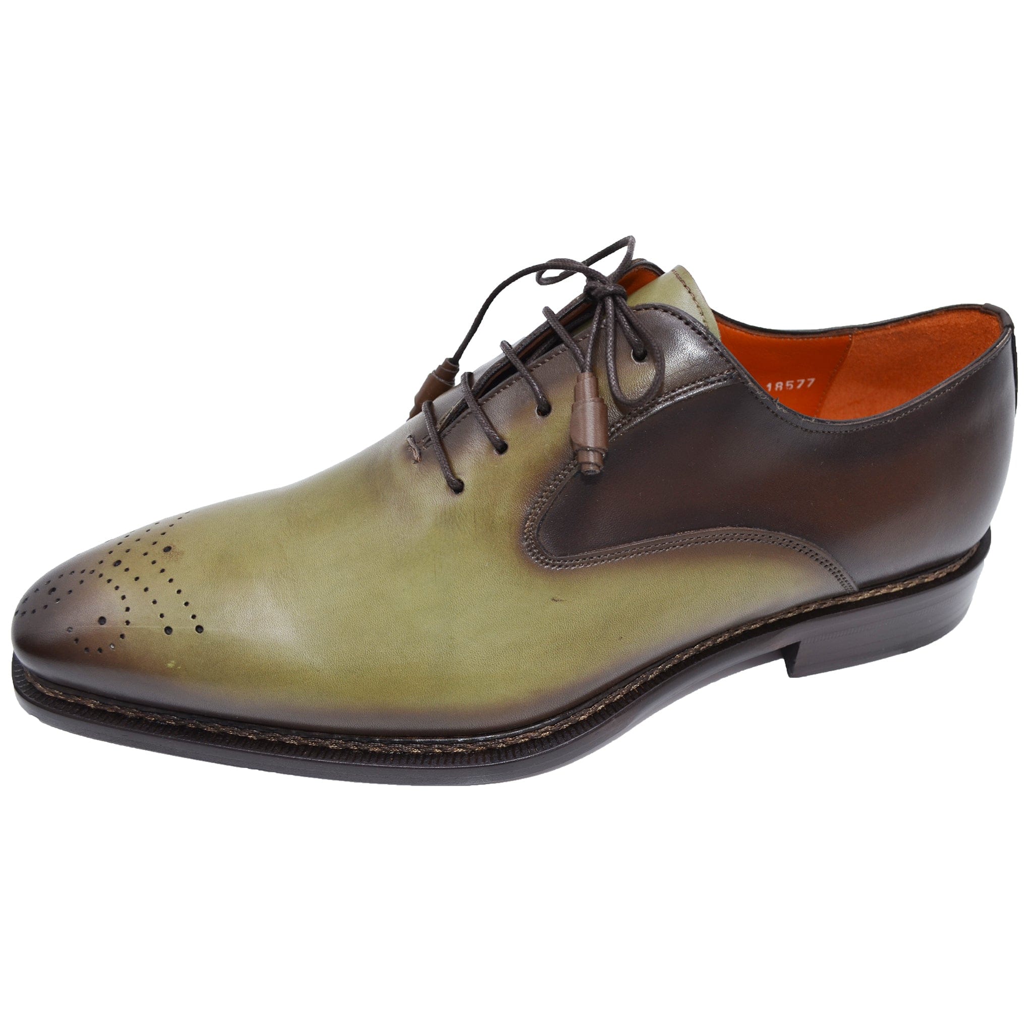 MEZLAN F T Mezlan Burnished Calfskin Lace-Up Oxford/20671