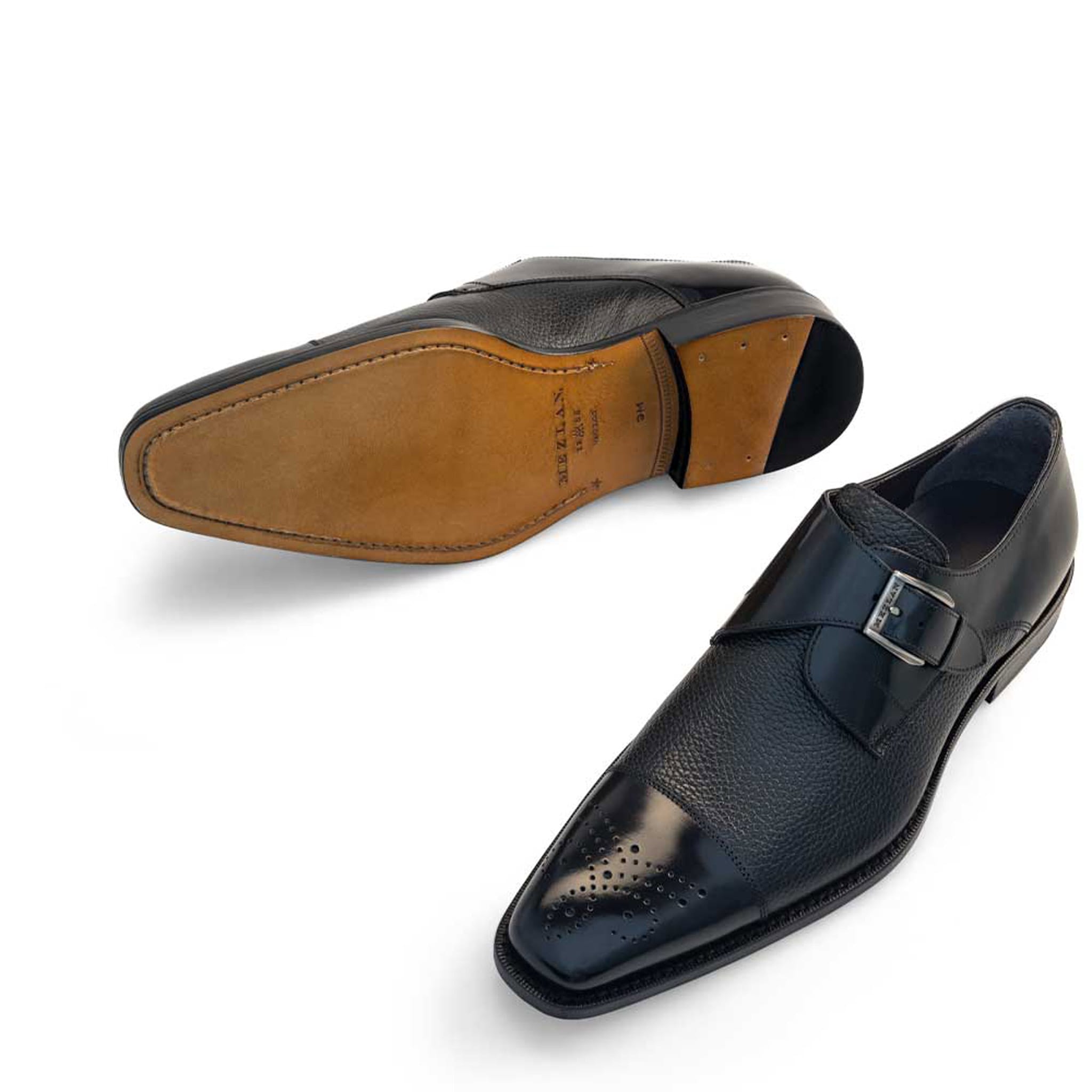 MEZLAN FT BLK / 8.5 PHOENIX By Mezlan Deerskin/ 16505