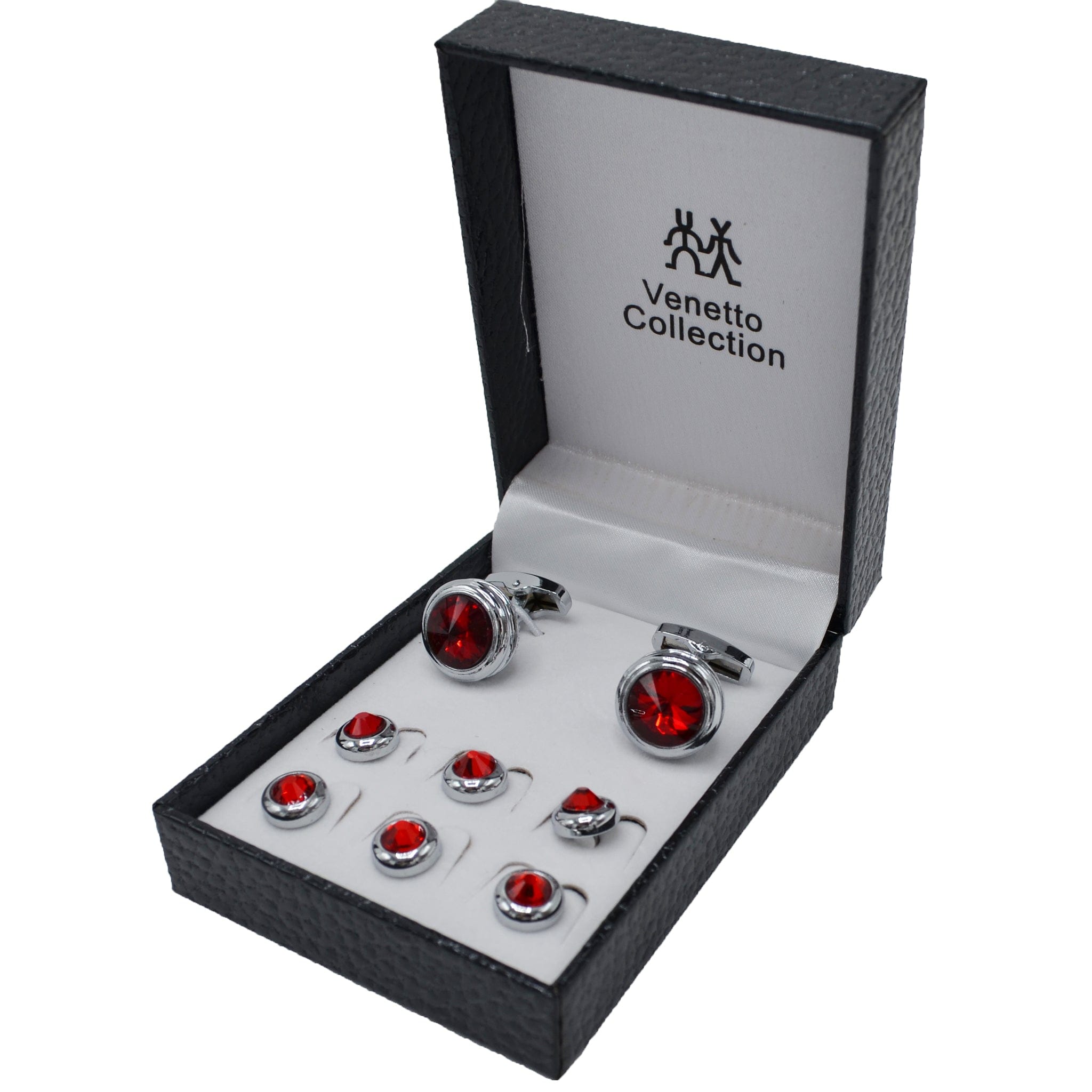 MilanoMensWear A C CUFFLINK & TUXEDO SHIRT BUTTONS SET