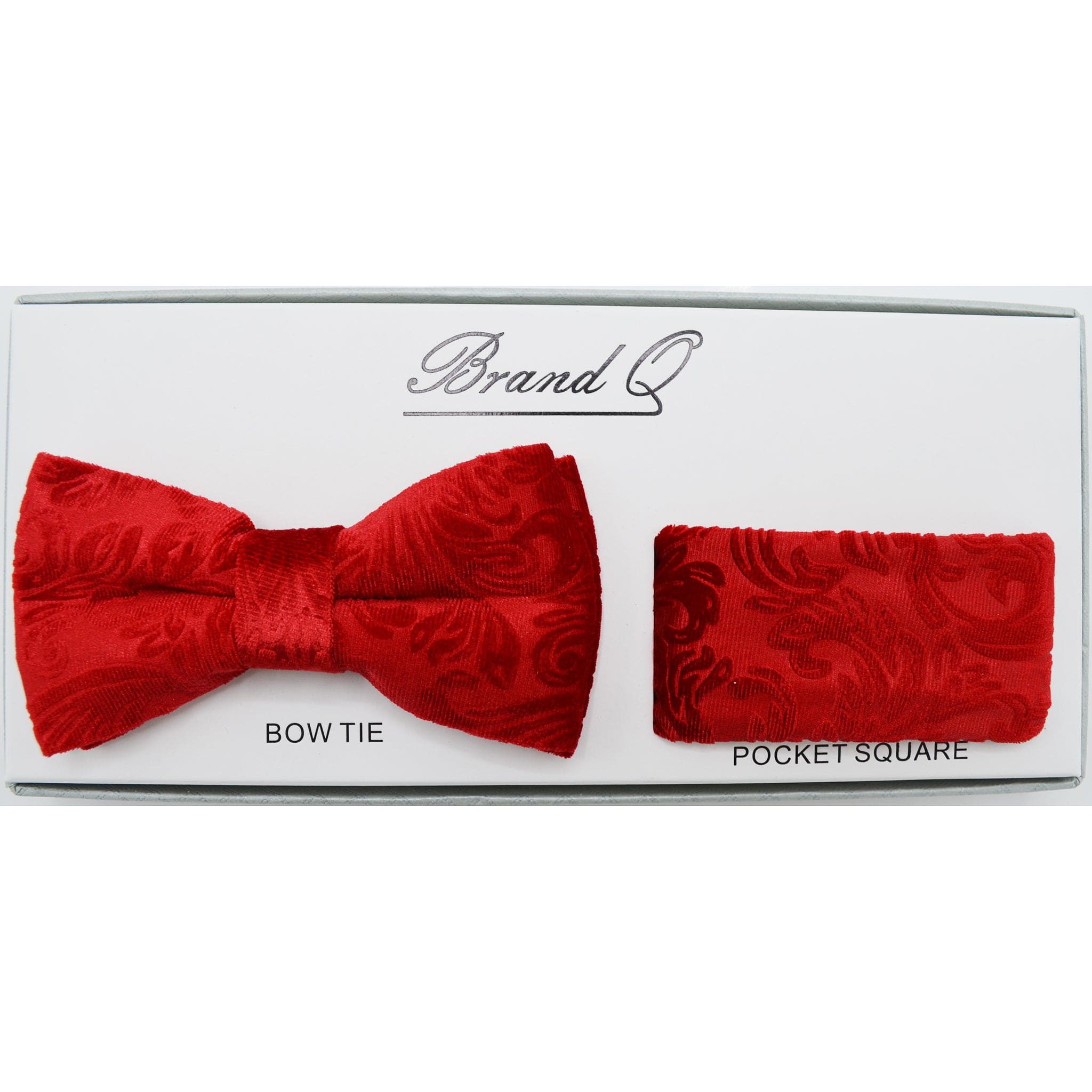 MilanoMensWear BT RED SPECIAL OCASSION BOWTIE
