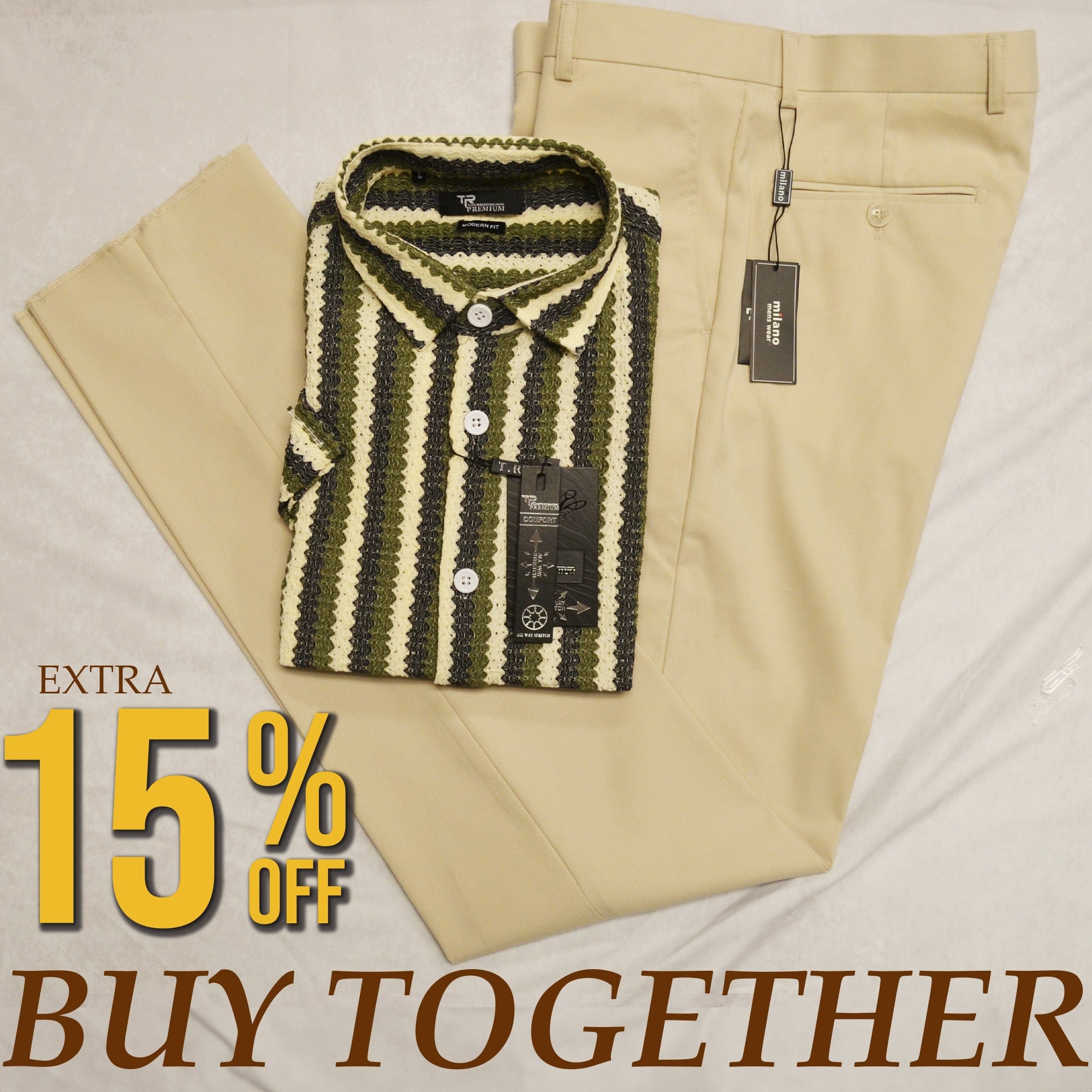 MilanoMensWear BUNDLE/GREEN