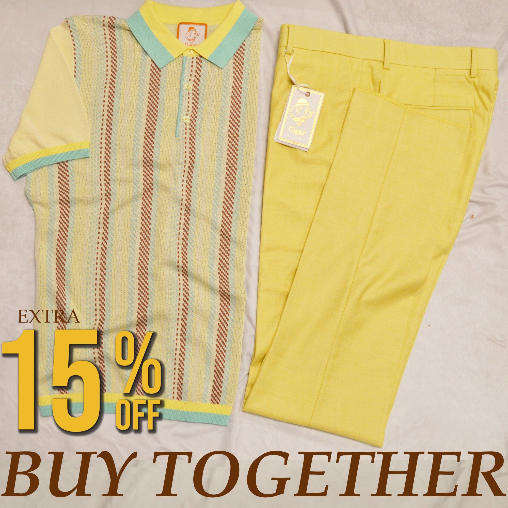 MilanoMensWear BUNDLE/LEMON/BANANA
