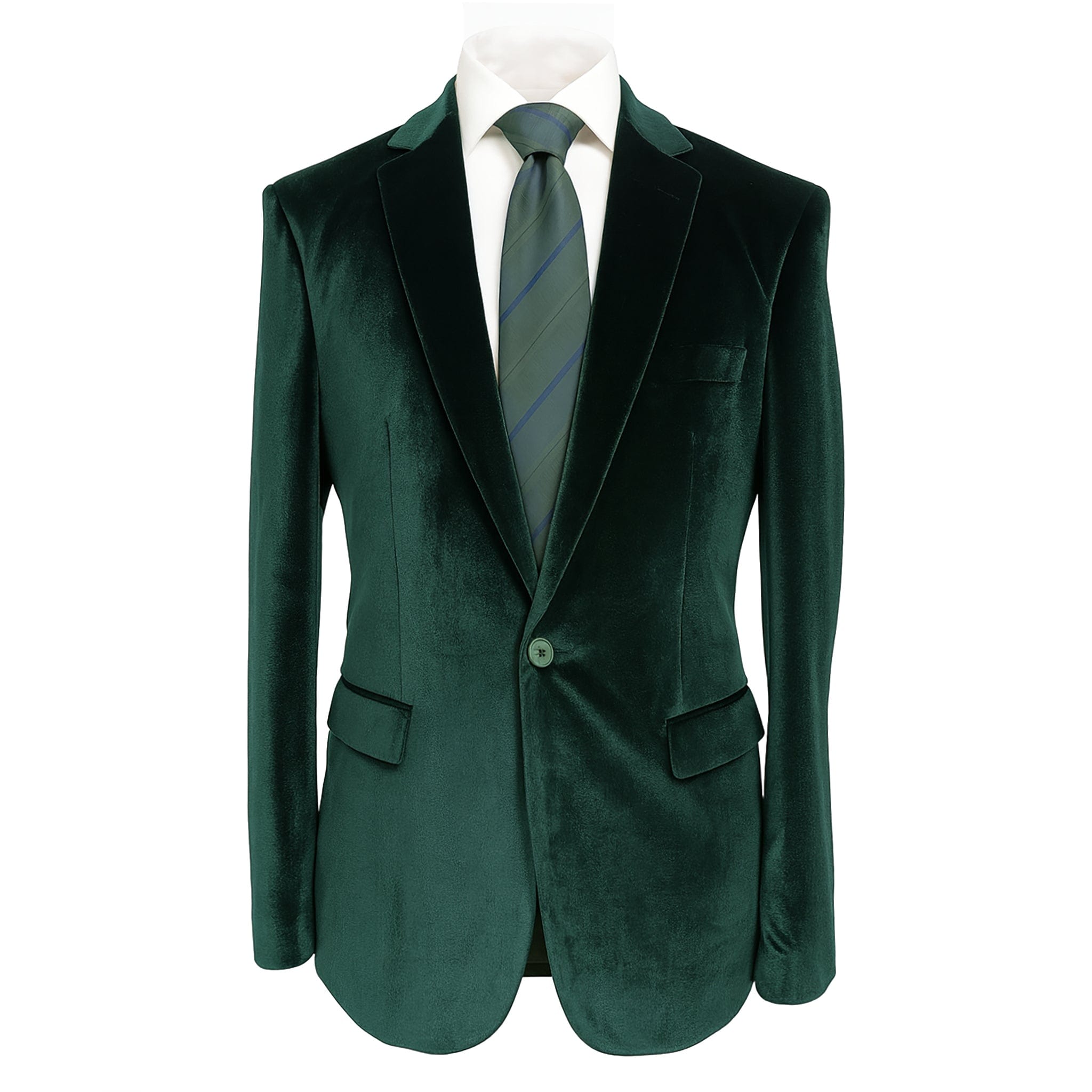 PHITA INTERNATIONAL CORP J CF GREEN / 40 REG CIELO VELVET BLAZER/B6197