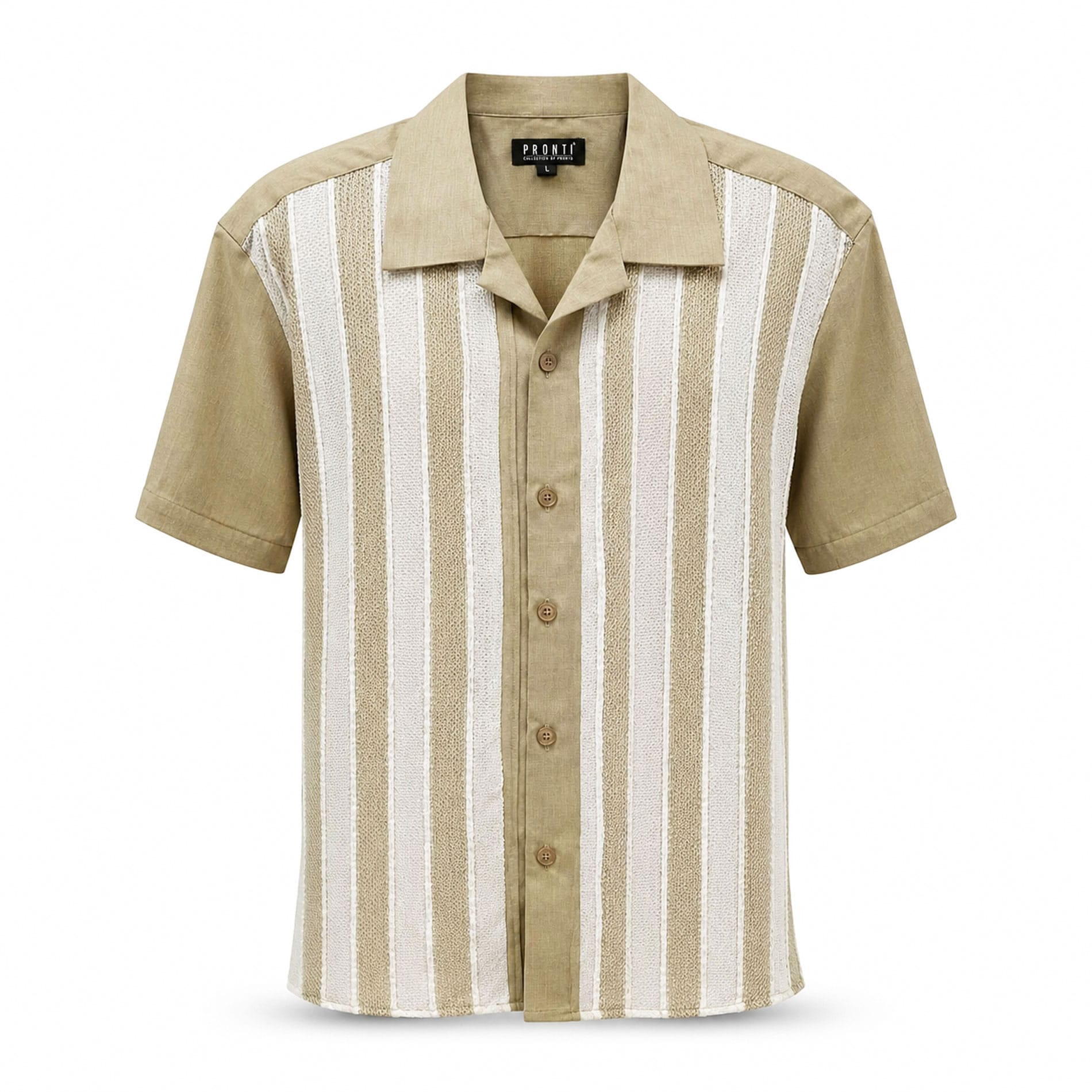 PHITA INTERNATIONAL CORP O F S Pronti Striped Two-Piece Short Sleeve Walking Suit Set/Sp8607