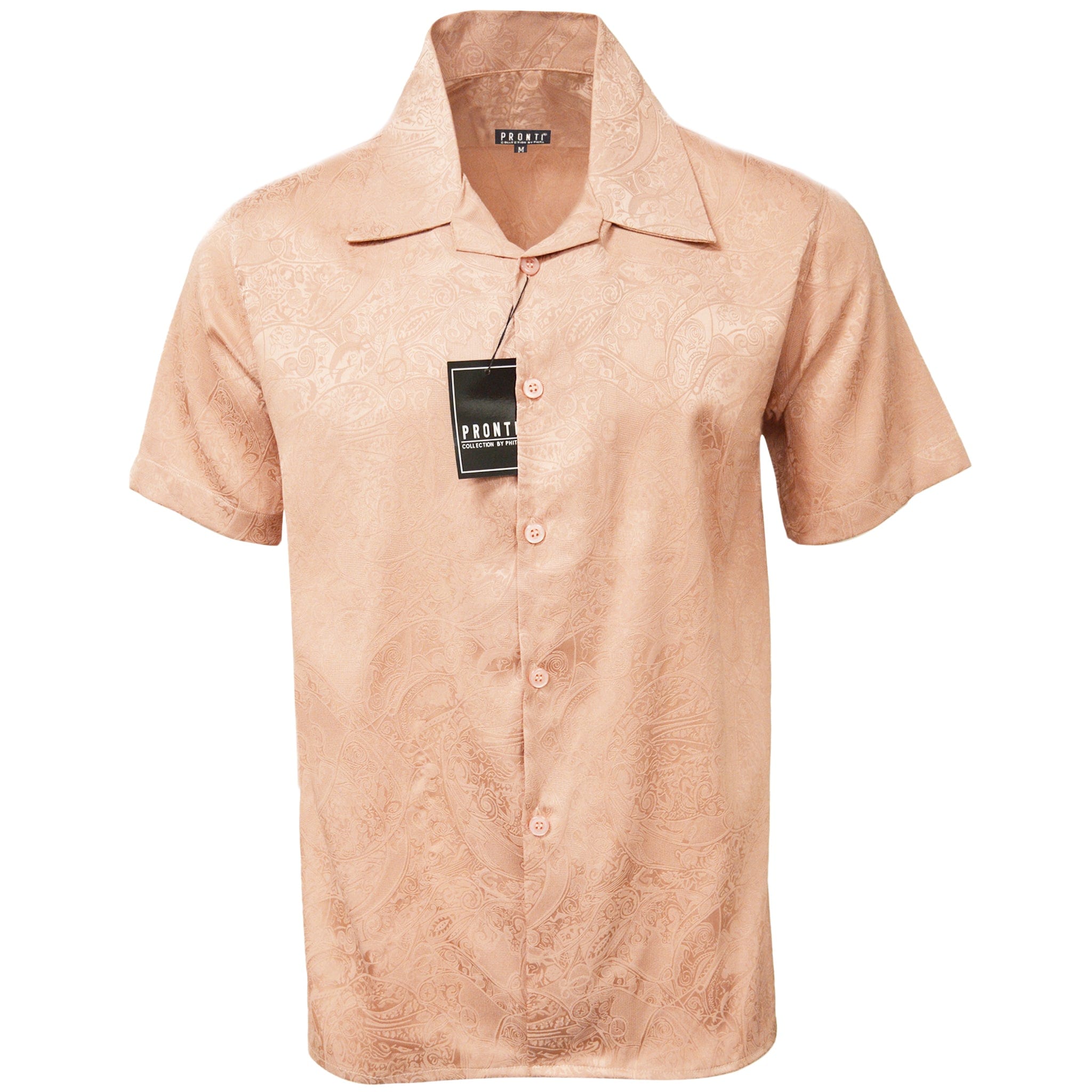 PHITA INTERNATIONAL CORP S AS PEACH / MED PRONTI SHORT SLEEVE SHIRT/S6859