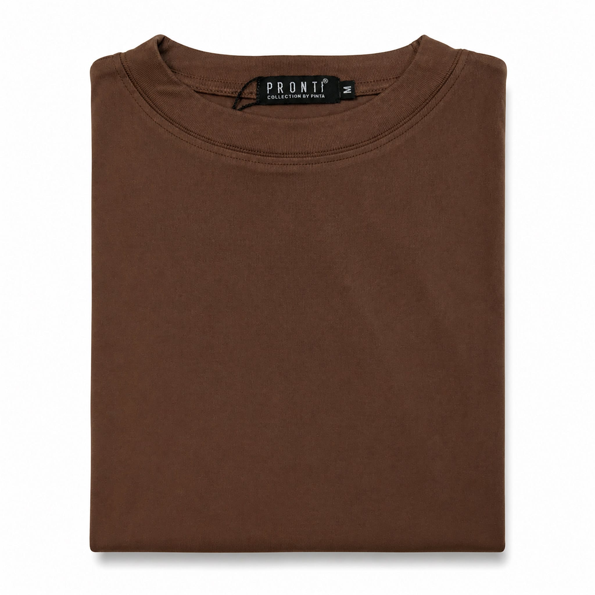 PHITA INTERNATIONAL CORP T PS BROWN / MED Pronti short sleeve knit -K2002