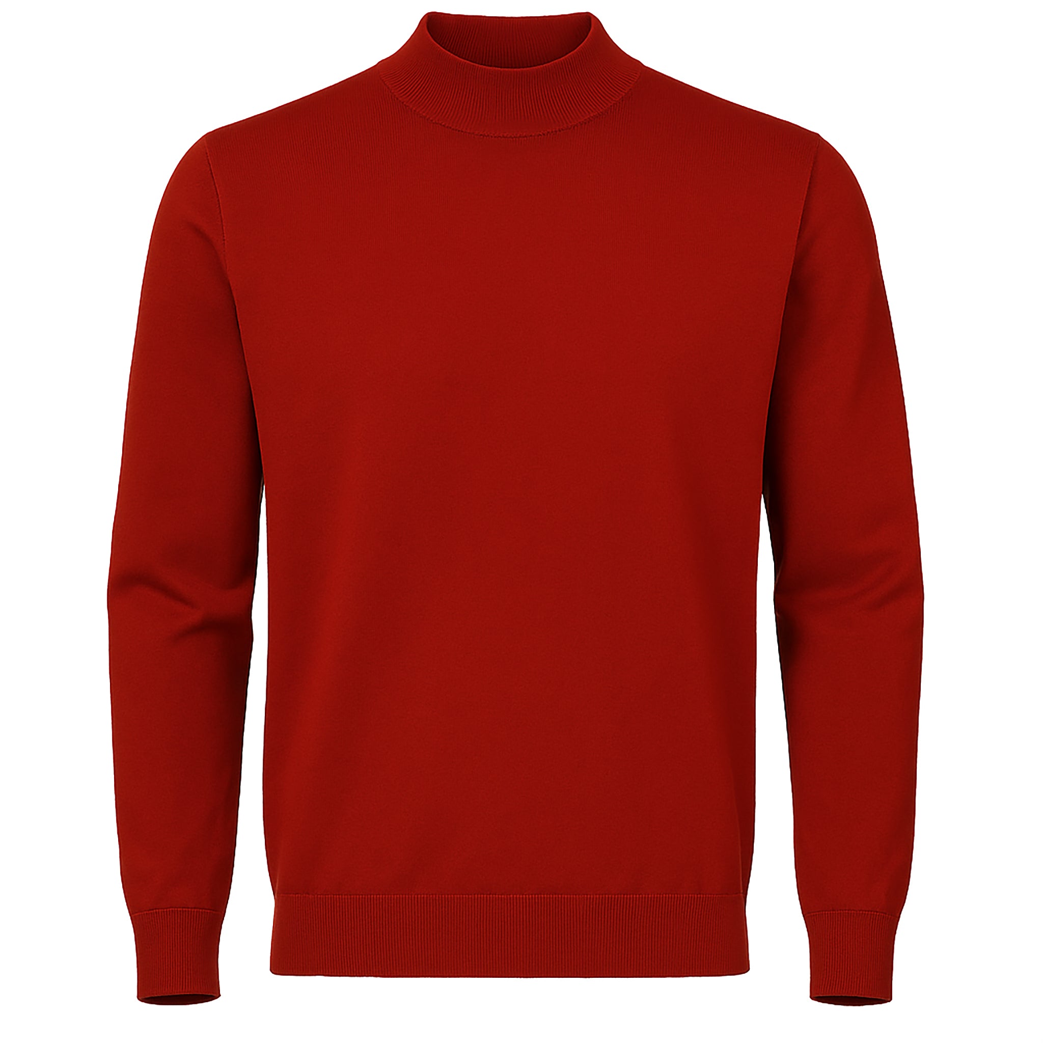 INSERCH COTTON BLEND MOCK NECK SWEATER/4308
