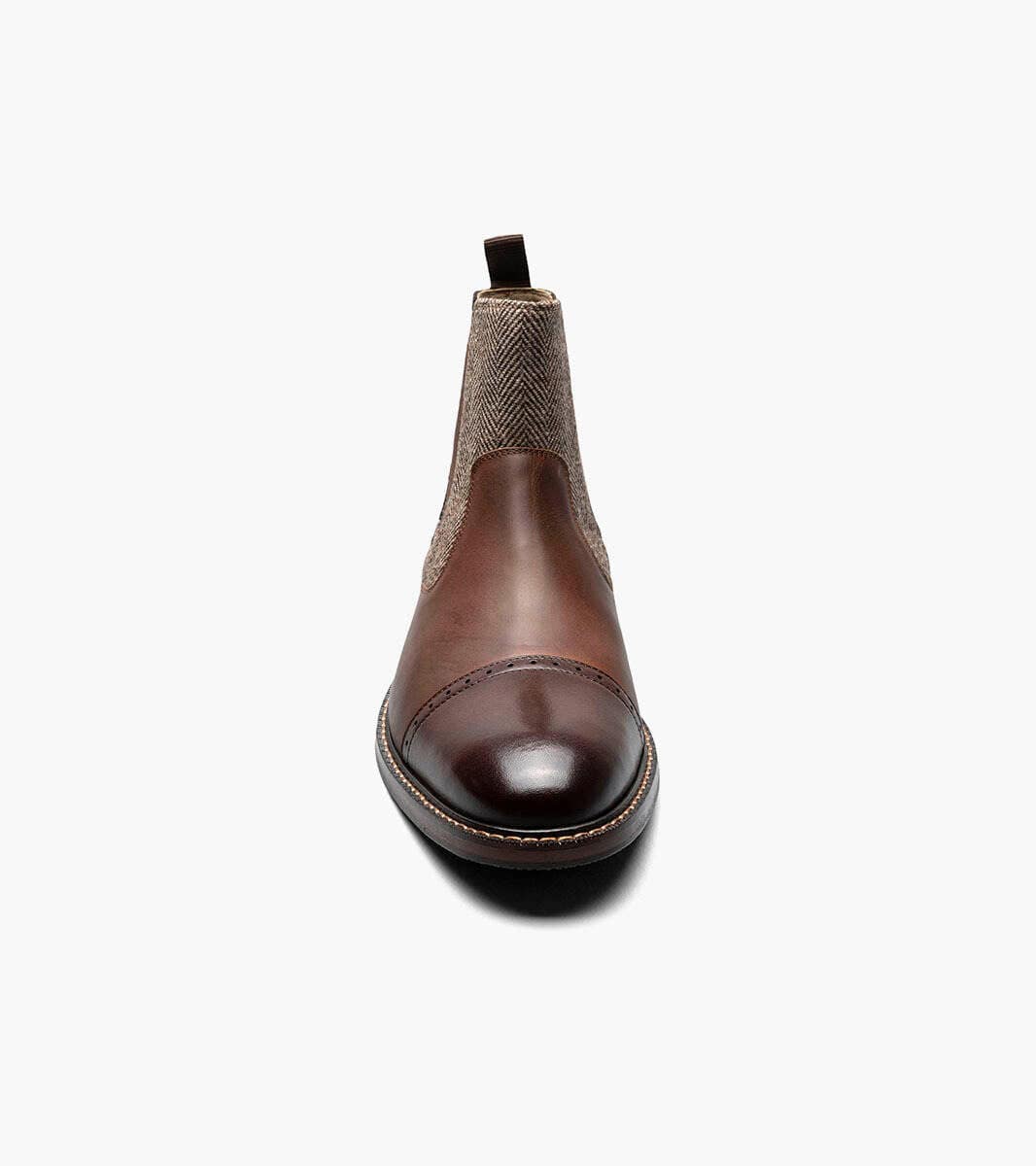 STACY ADAMS SHOE COMPANY F T FINNEY Cap Toe Chelsea Boot/25620