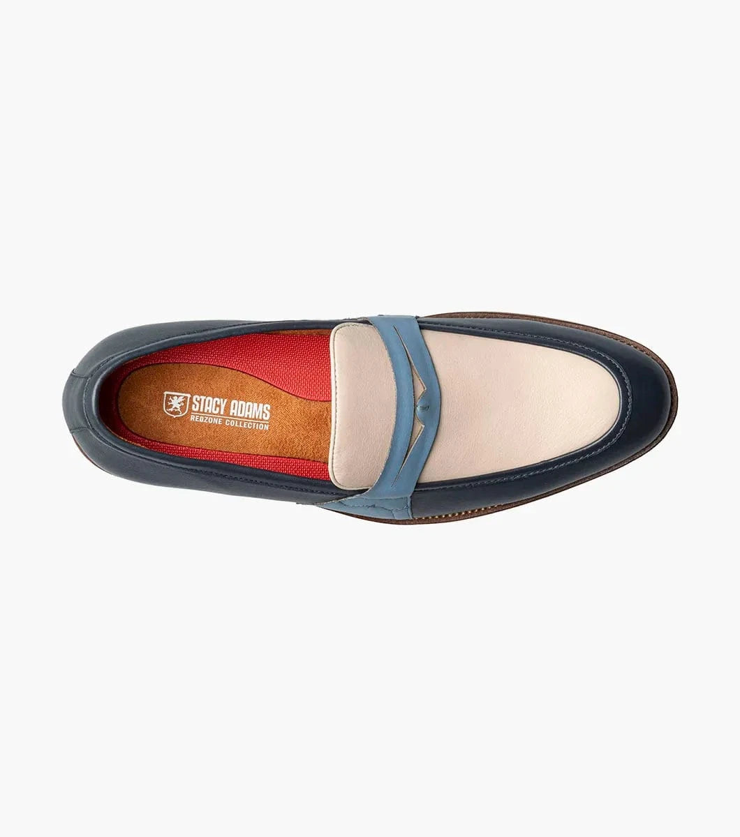 STACY ADAMS SHOE COMPANY F T Prichard Moc Toe Penny Slip On/25693