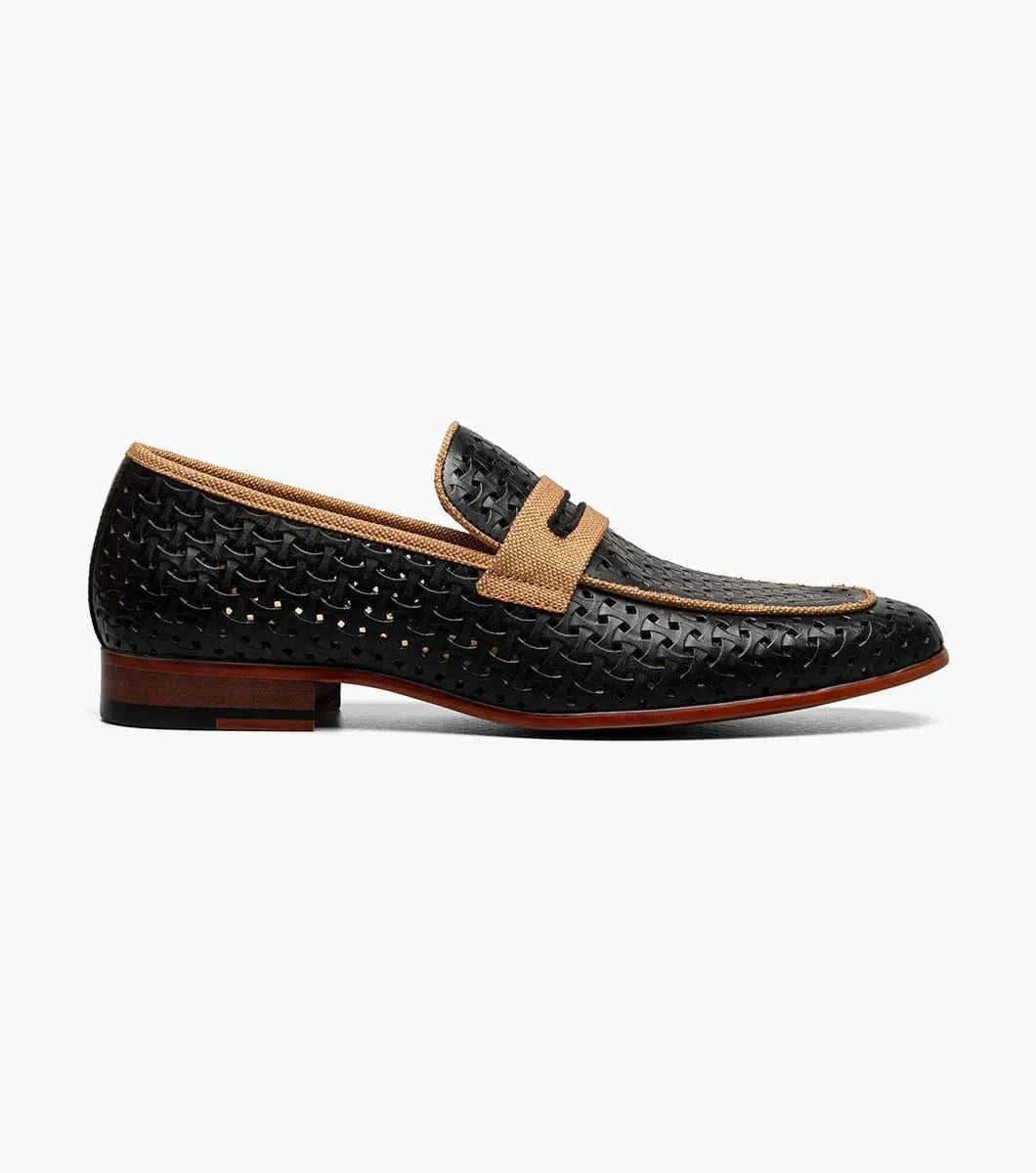 STACY ADAMS SHOE COMPANY F T Winstead Moc Toe Saddle Slip On/25704