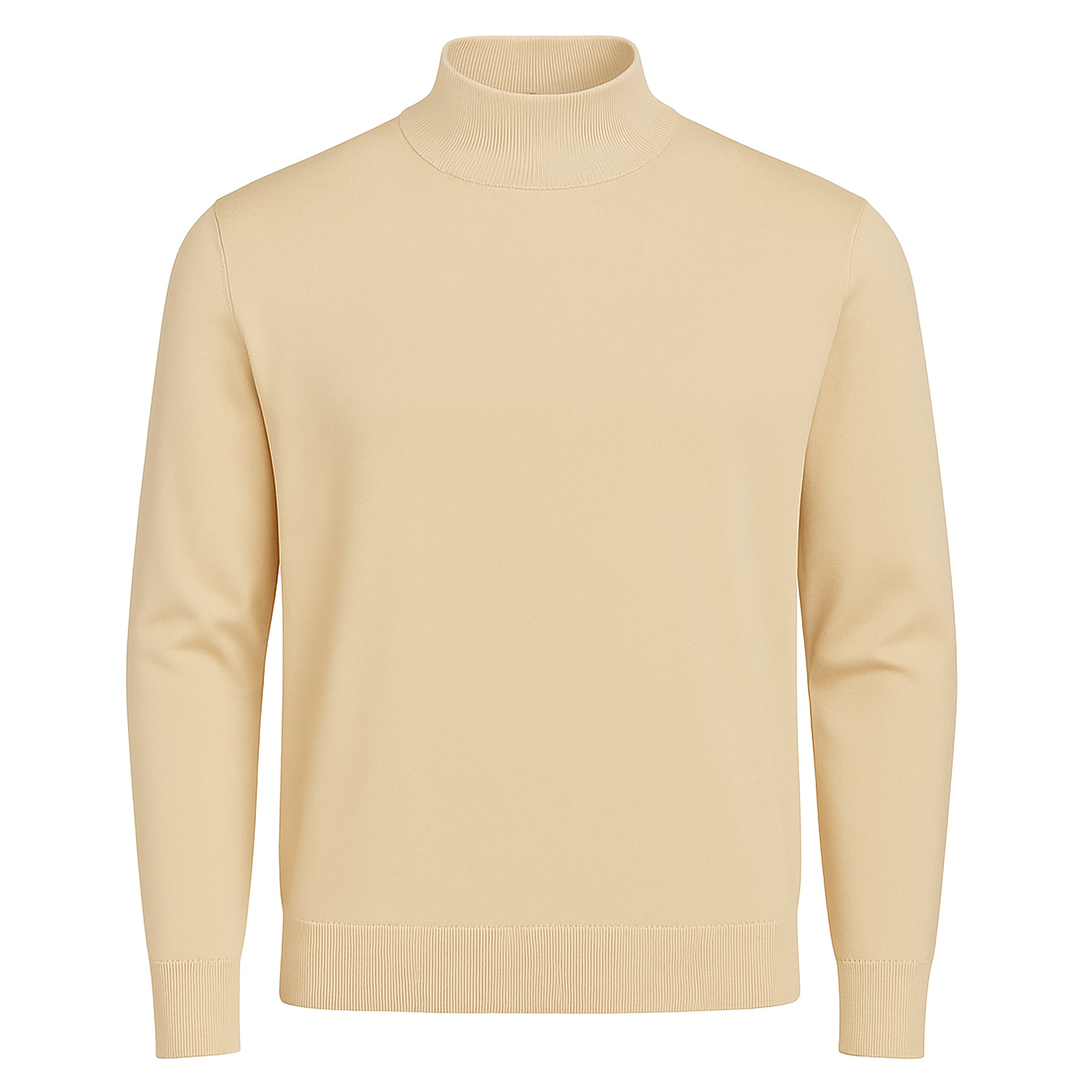INSERCH COTTON BLEND MOCK NECK SWEATER/4308