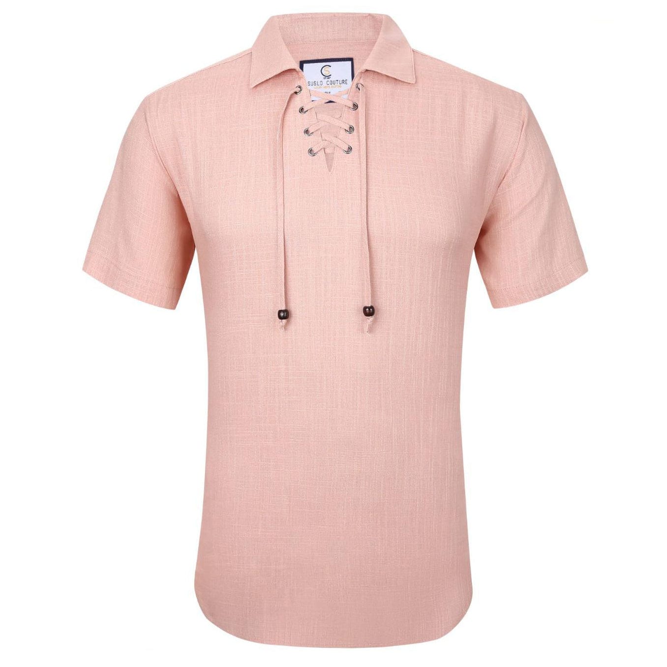 SUSLO COUTURE S AS PEACH / MED SUSLO COUTURE SPORT SHIRT/LSC812