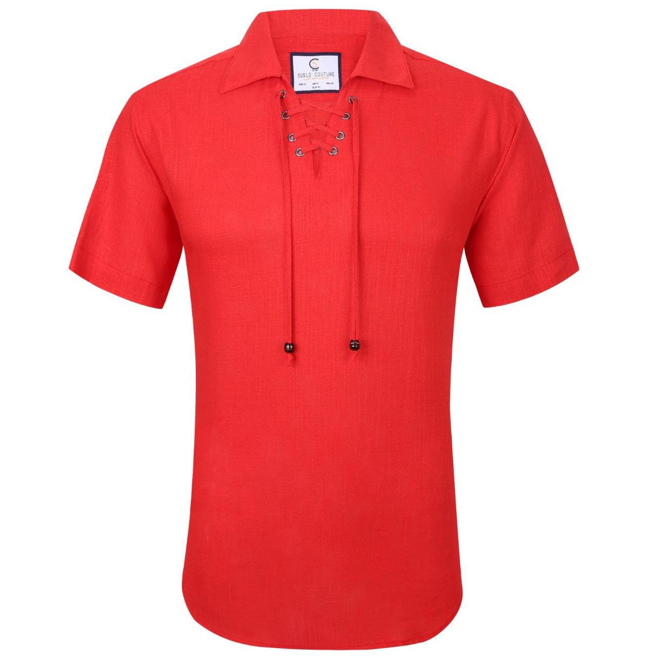 SUSLO COUTURE S AS RED / MED SUSLO COUTURE SPORT SHIRT/LSC812