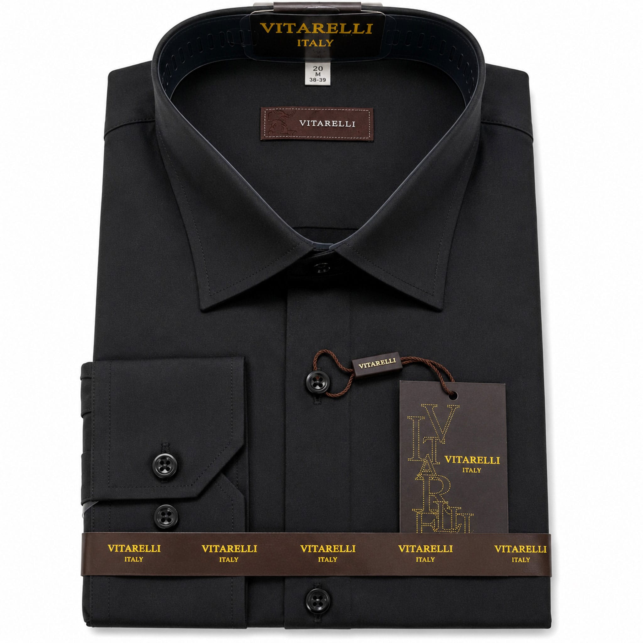 THE SUIT COMPANY S C 4-Way Stretch Dress Shirt
