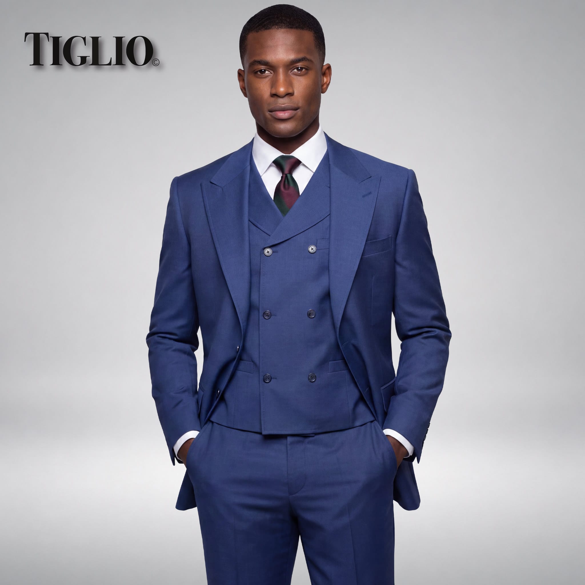 TIGLIO SAN GIOVESSE SUIT & VEST SOLID