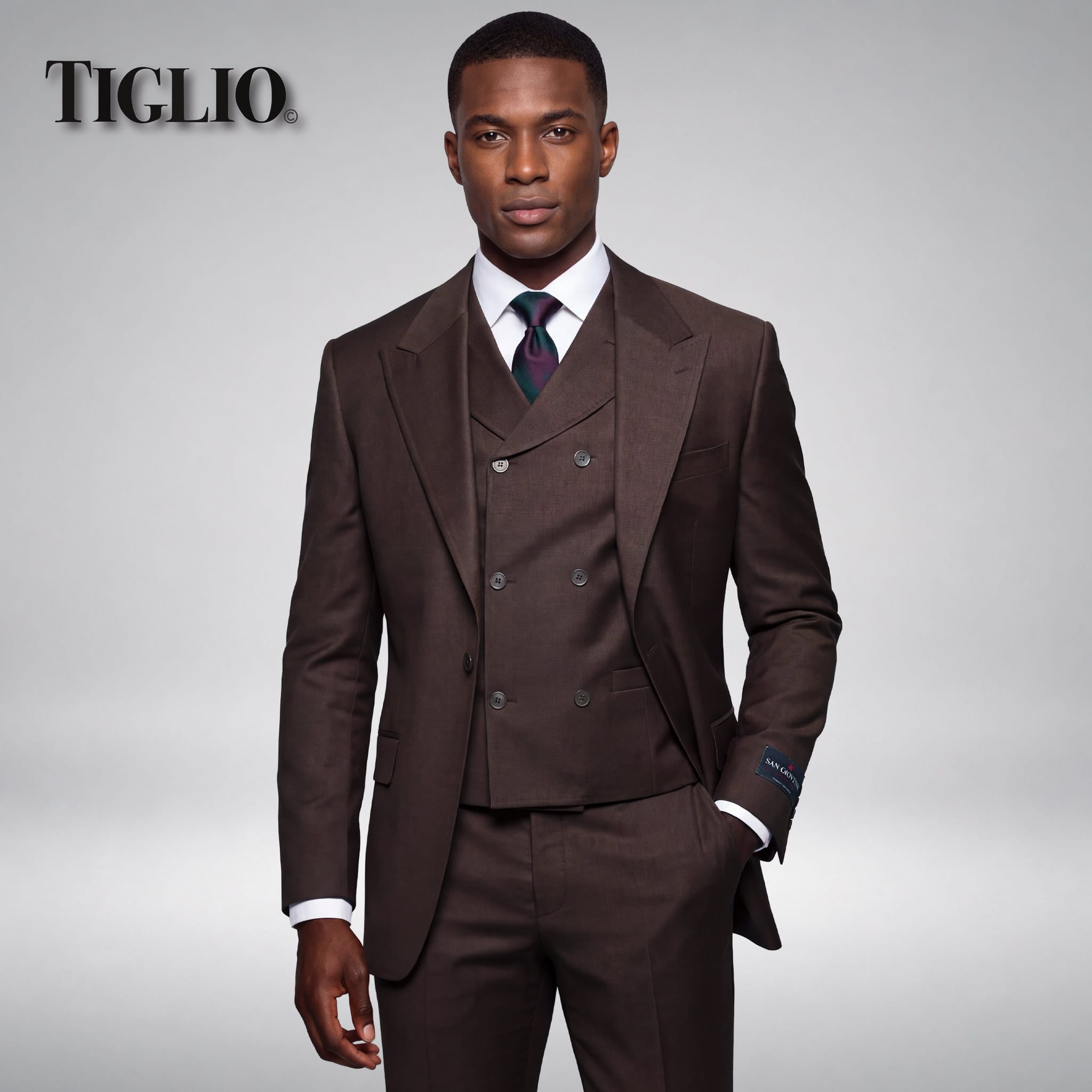 TIGLIO SAN GIOVESSE SUIT & VEST SOLID