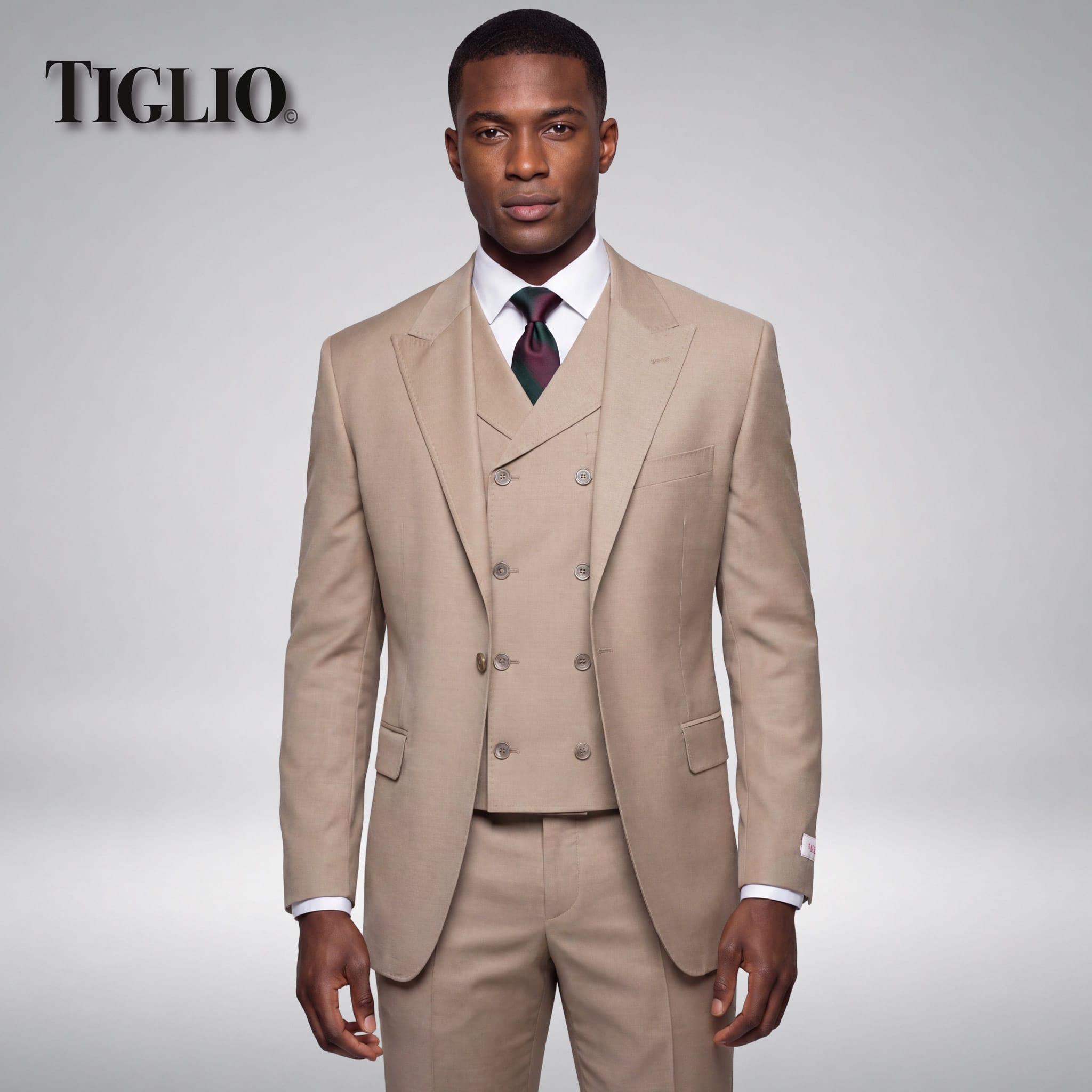 TIGLIO SAN GIOVESSE SUIT & VEST SOLID