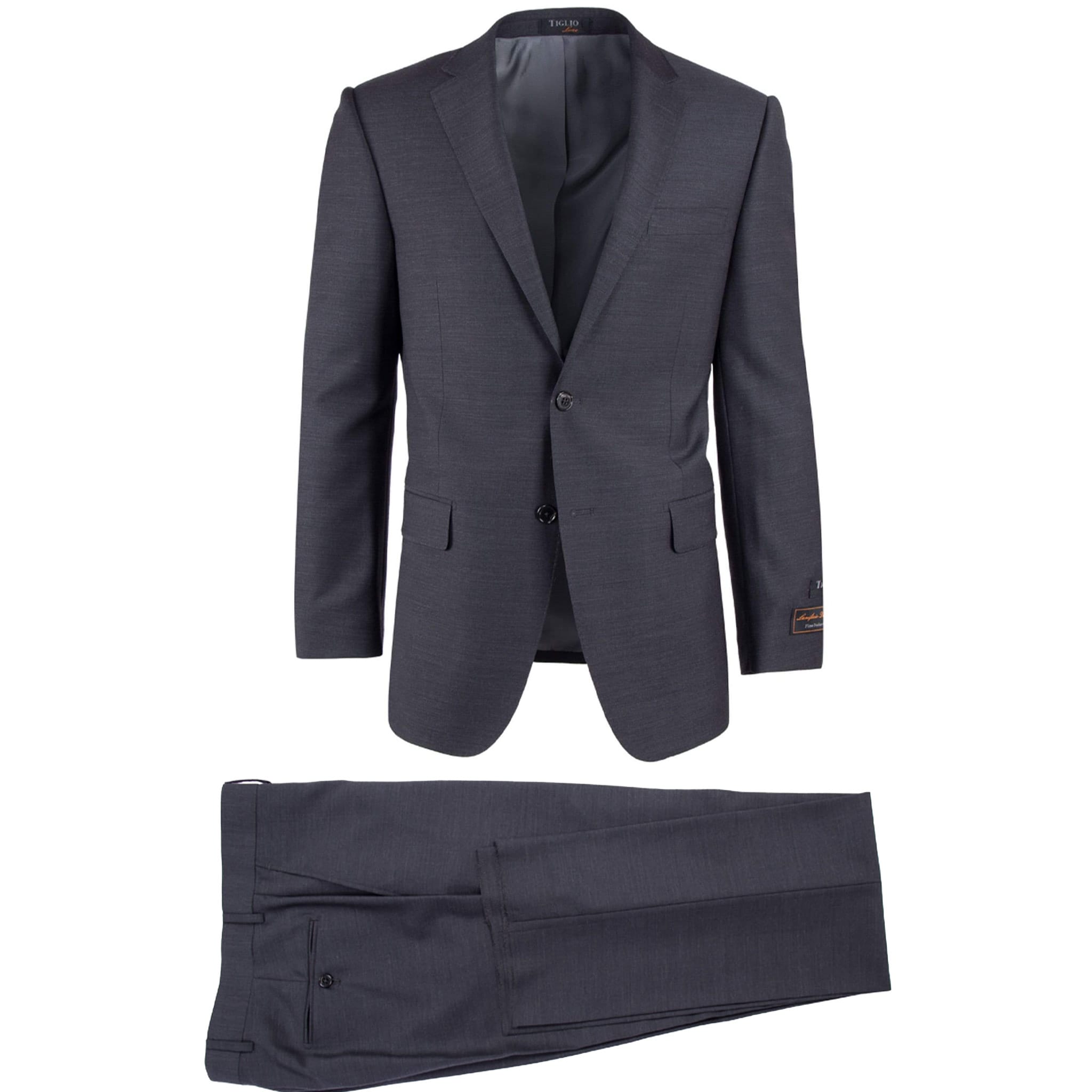 TIGLIO CHARC 1010 / 40R Tiglio Novello 2-Piece Suit SOLID
